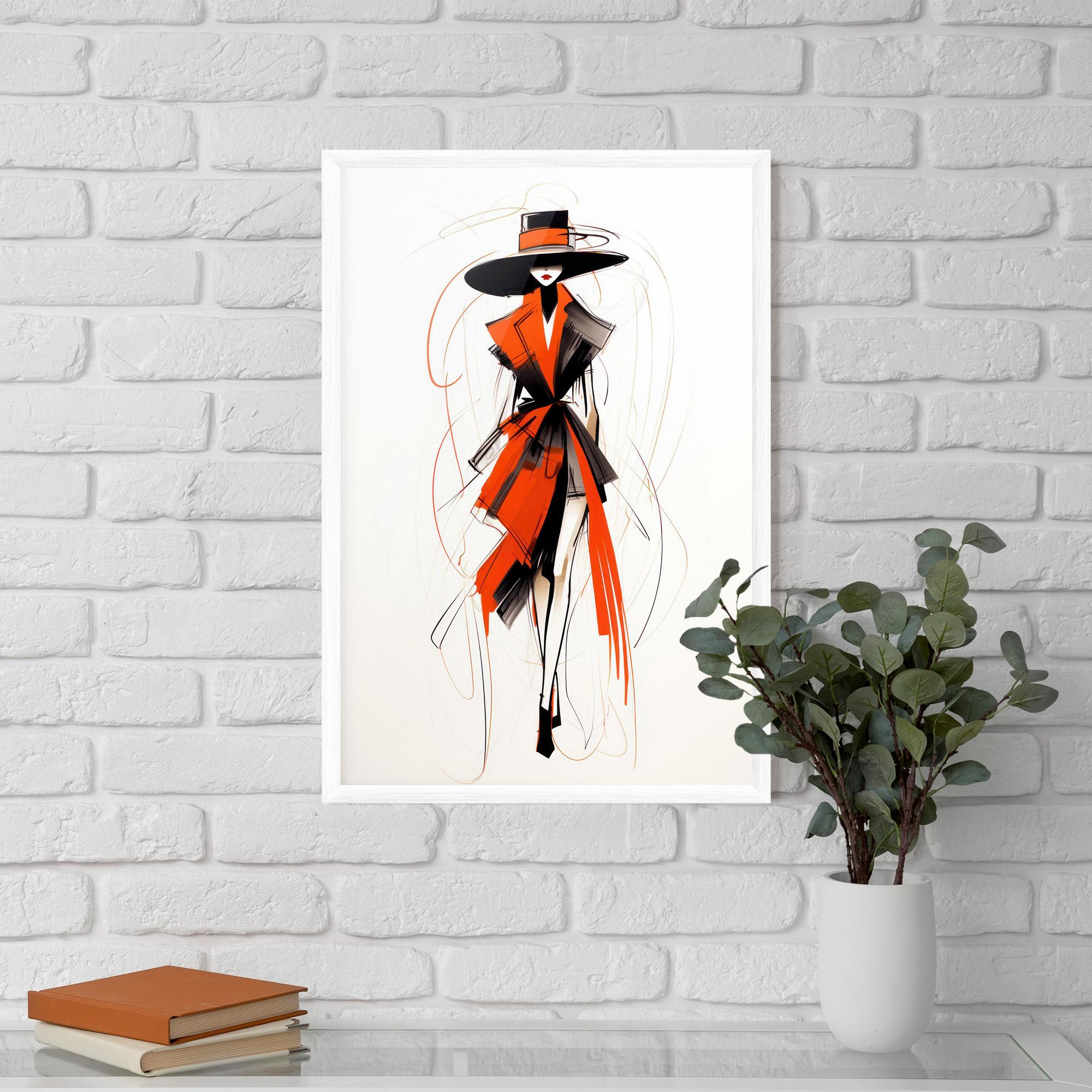 Рамкиран постер Handdrawn Doodle mockup 5