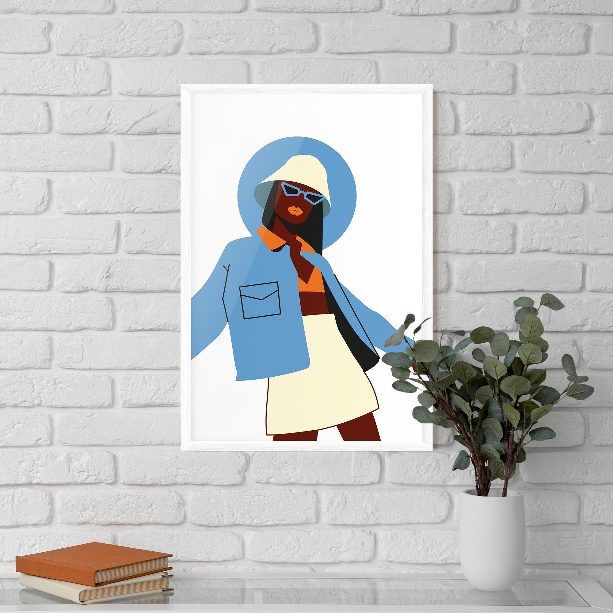 Рамкиран постер Modern Fashion Set_3 mockup 5