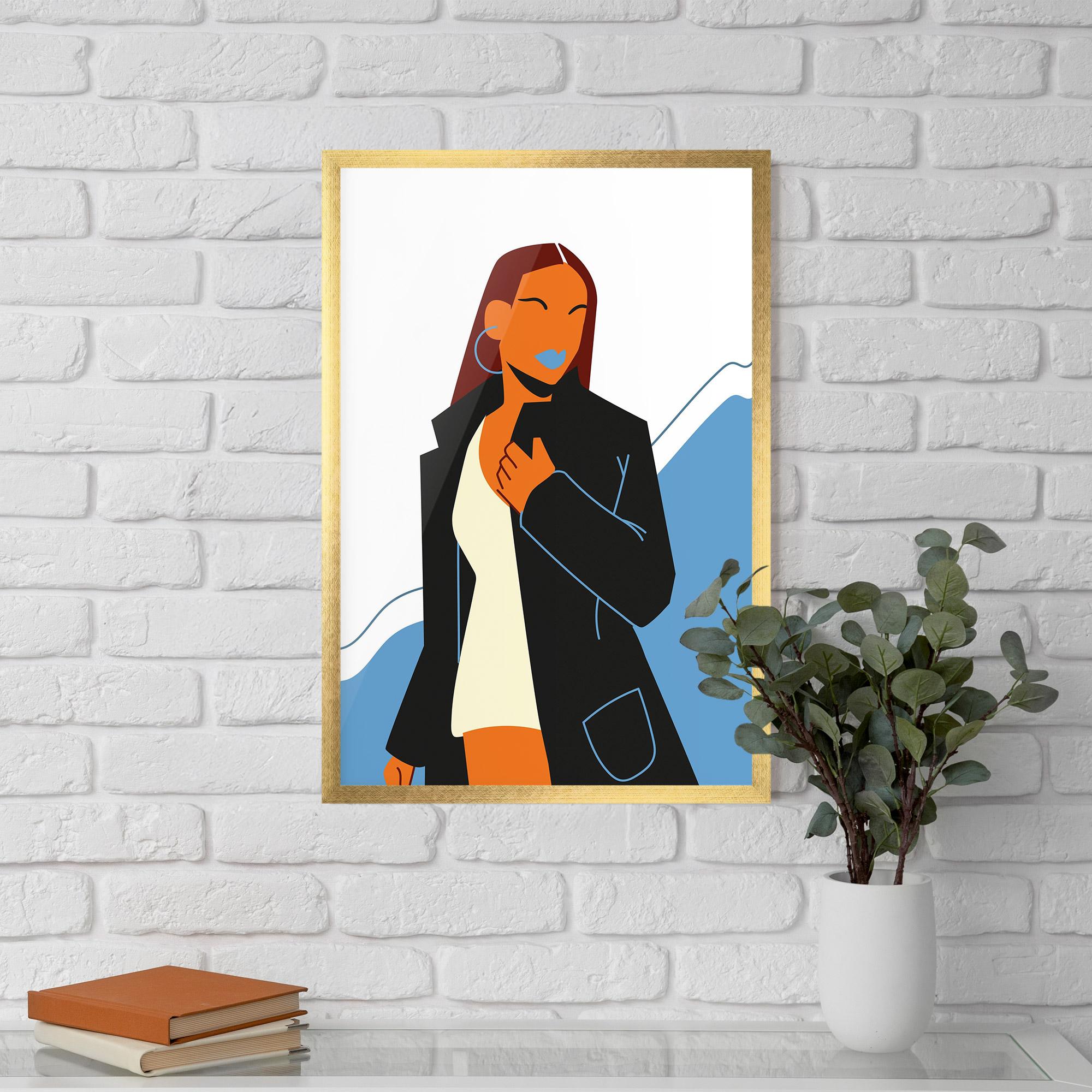 Рамкиран постер Modern Fashion Set_2 mockup 5