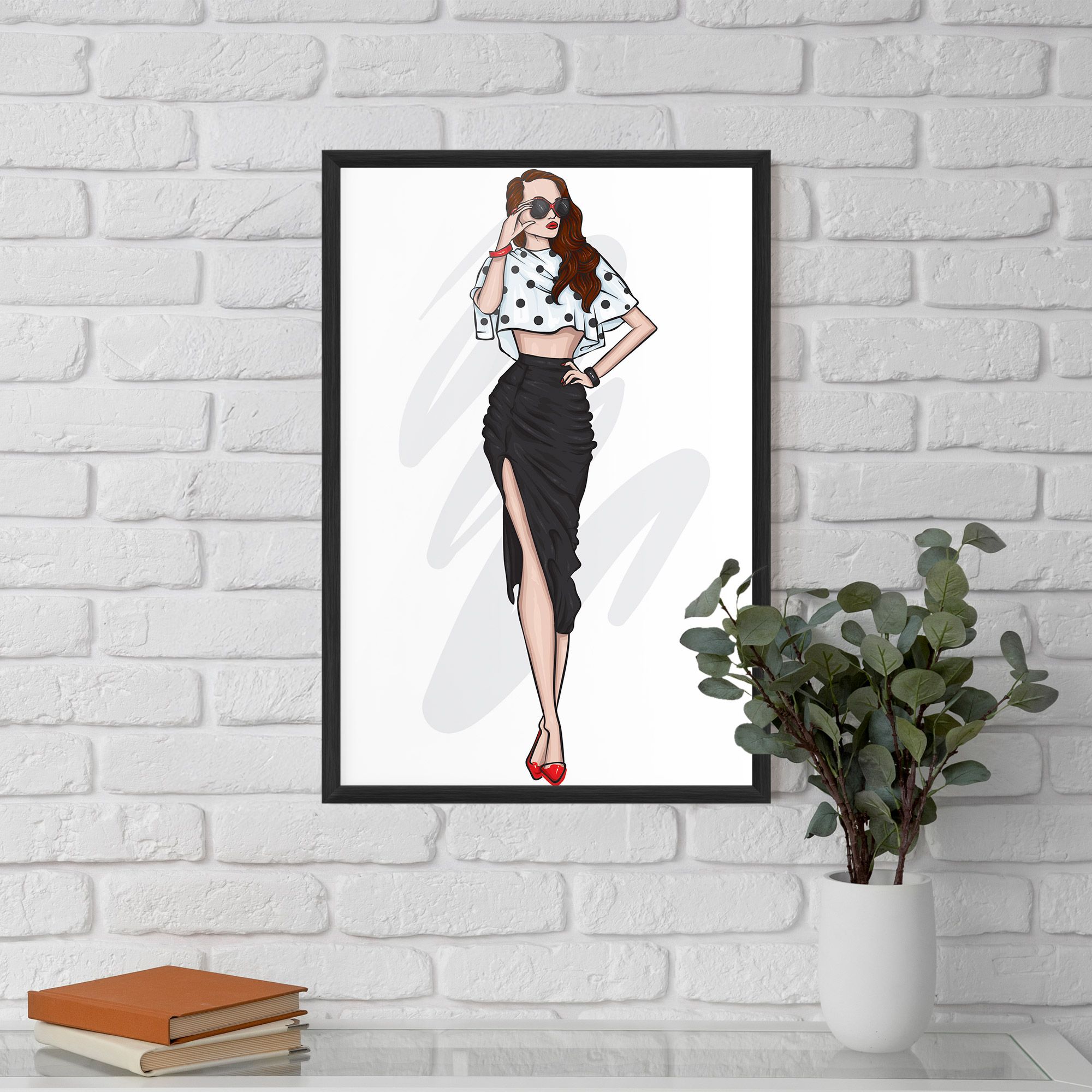 Black Skirt Diva mockup 5