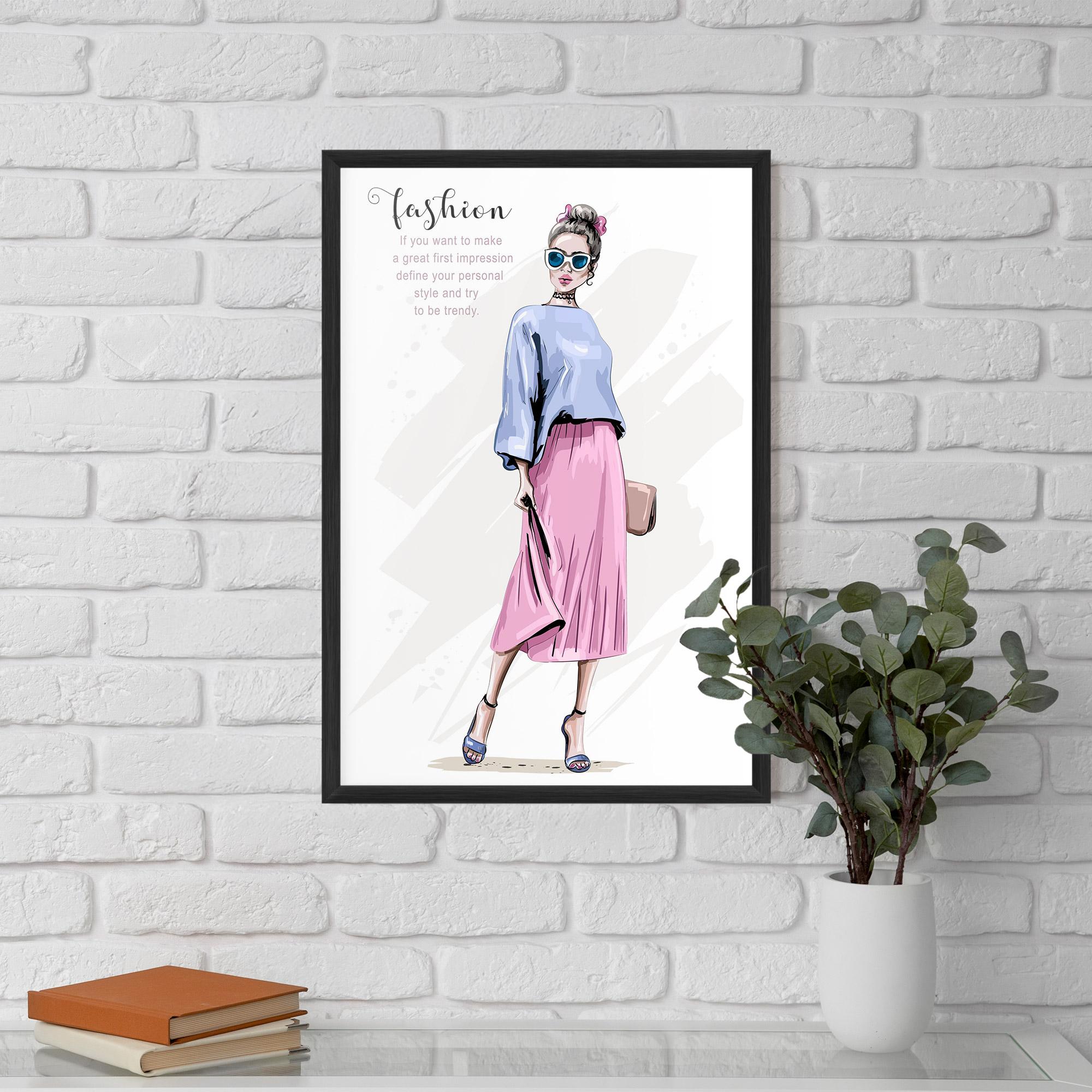 Рамкиран постер Great Impression mockup 5