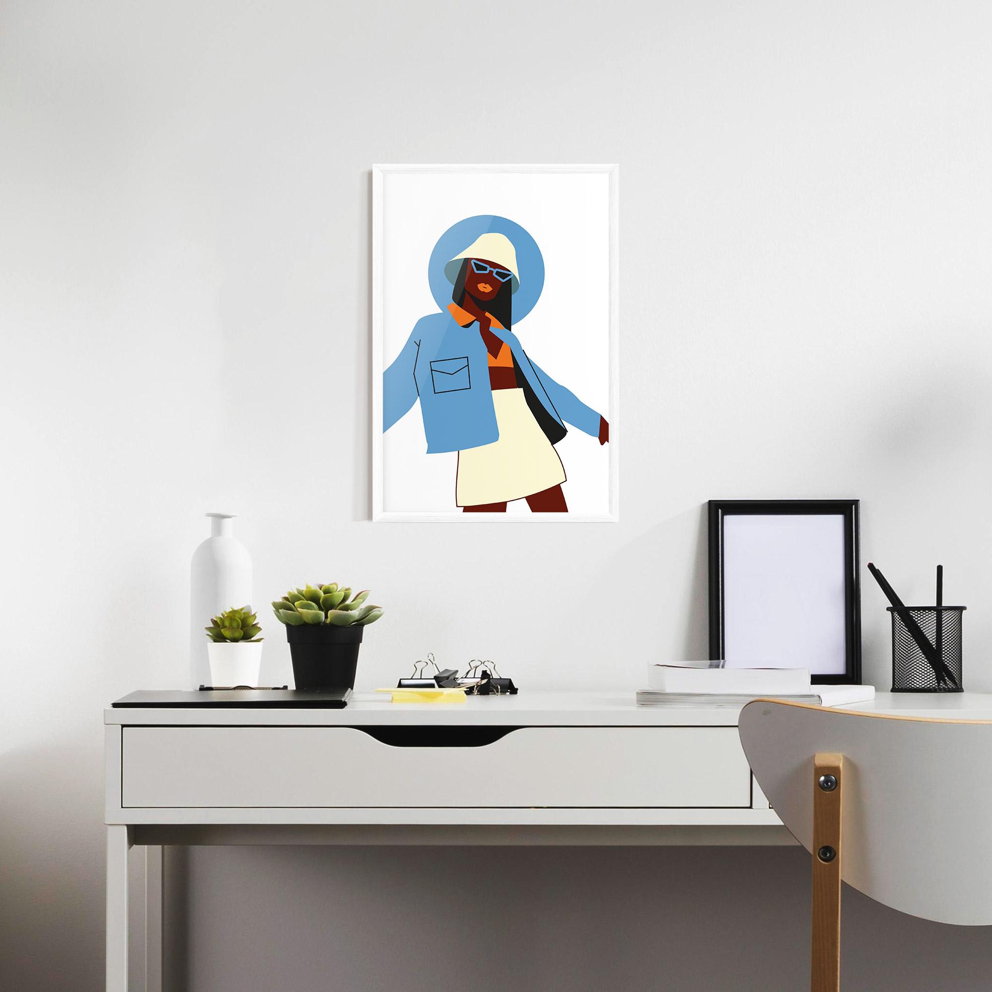 Рамкиран постер Modern Fashion Set_3 mockup 7