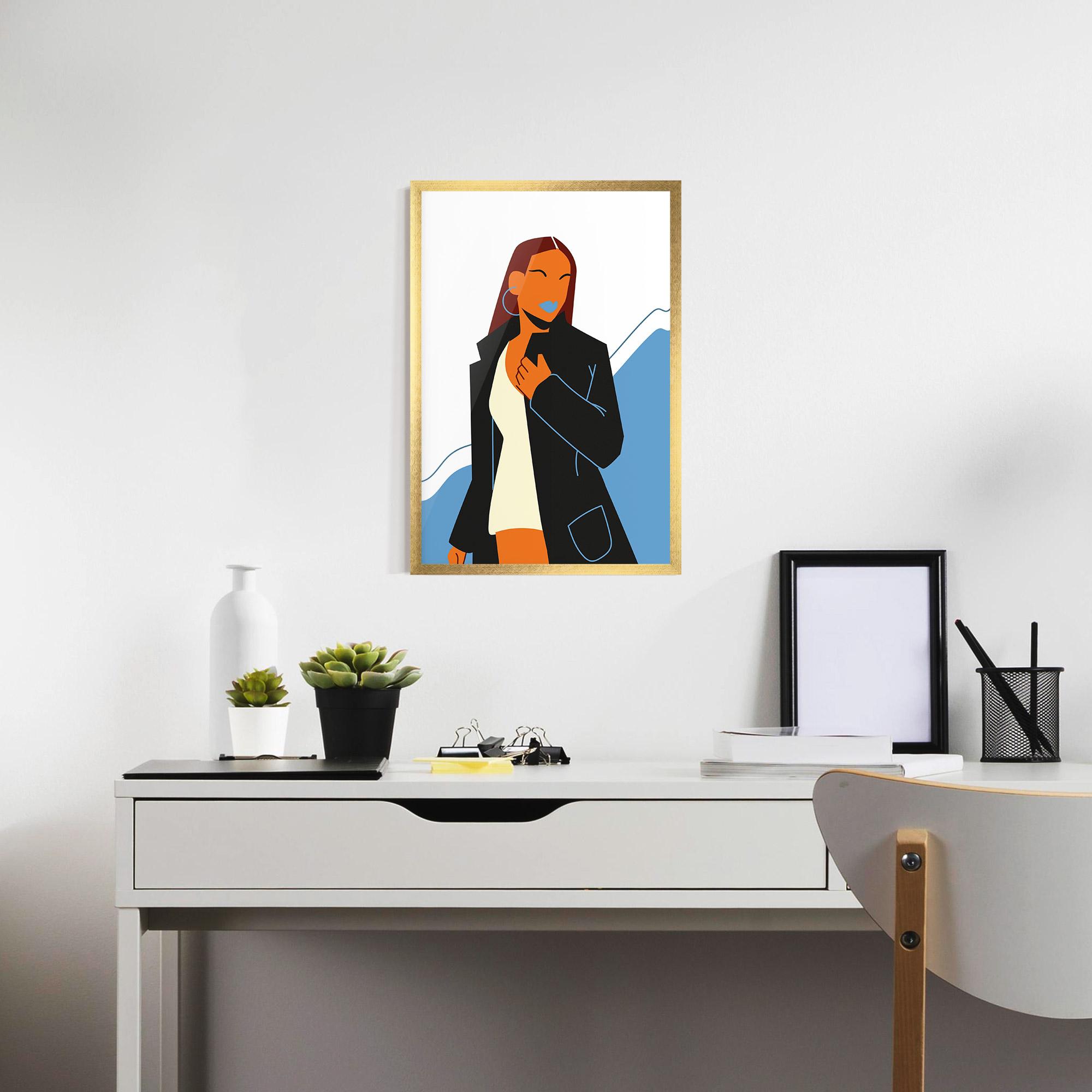 Рамкиран постер Modern Fashion Set_2 mockup 7