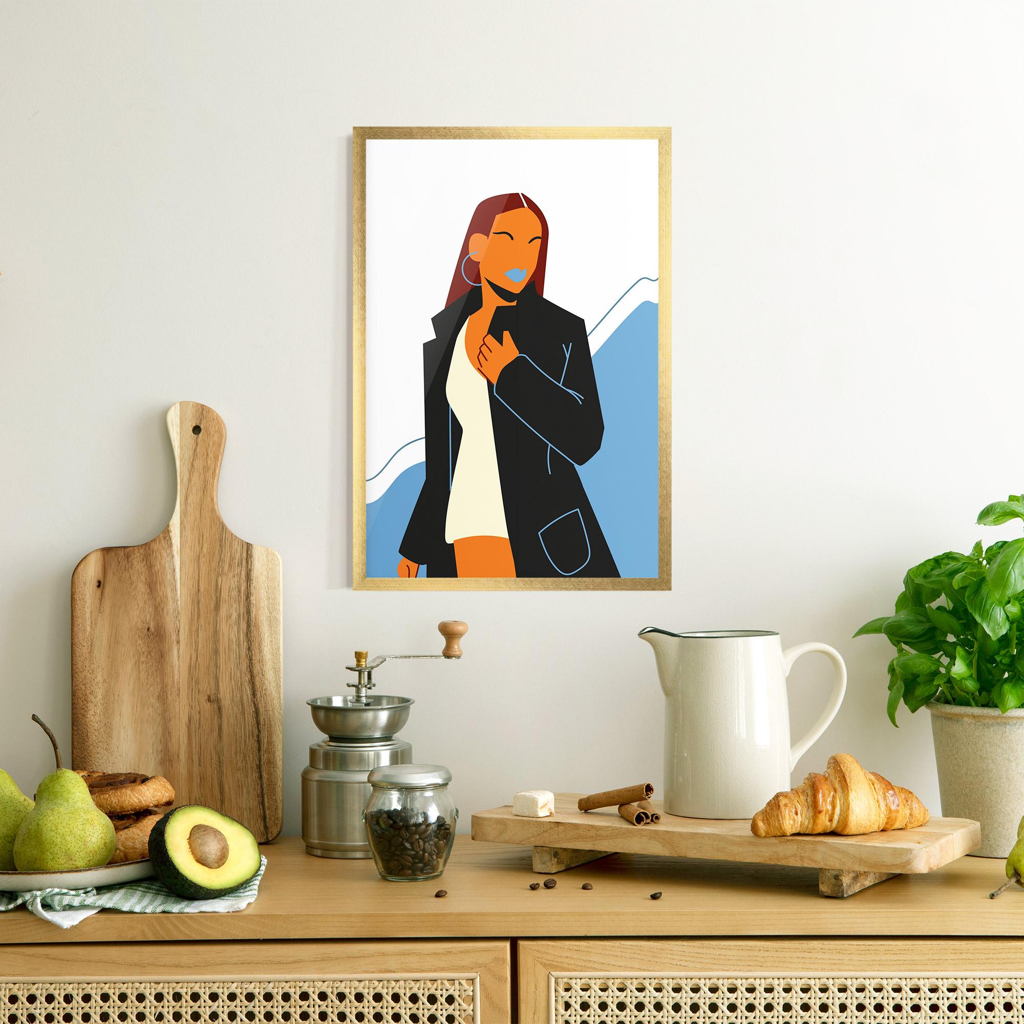 Рамкиран постер Modern Fashion Set_2 mockup 8