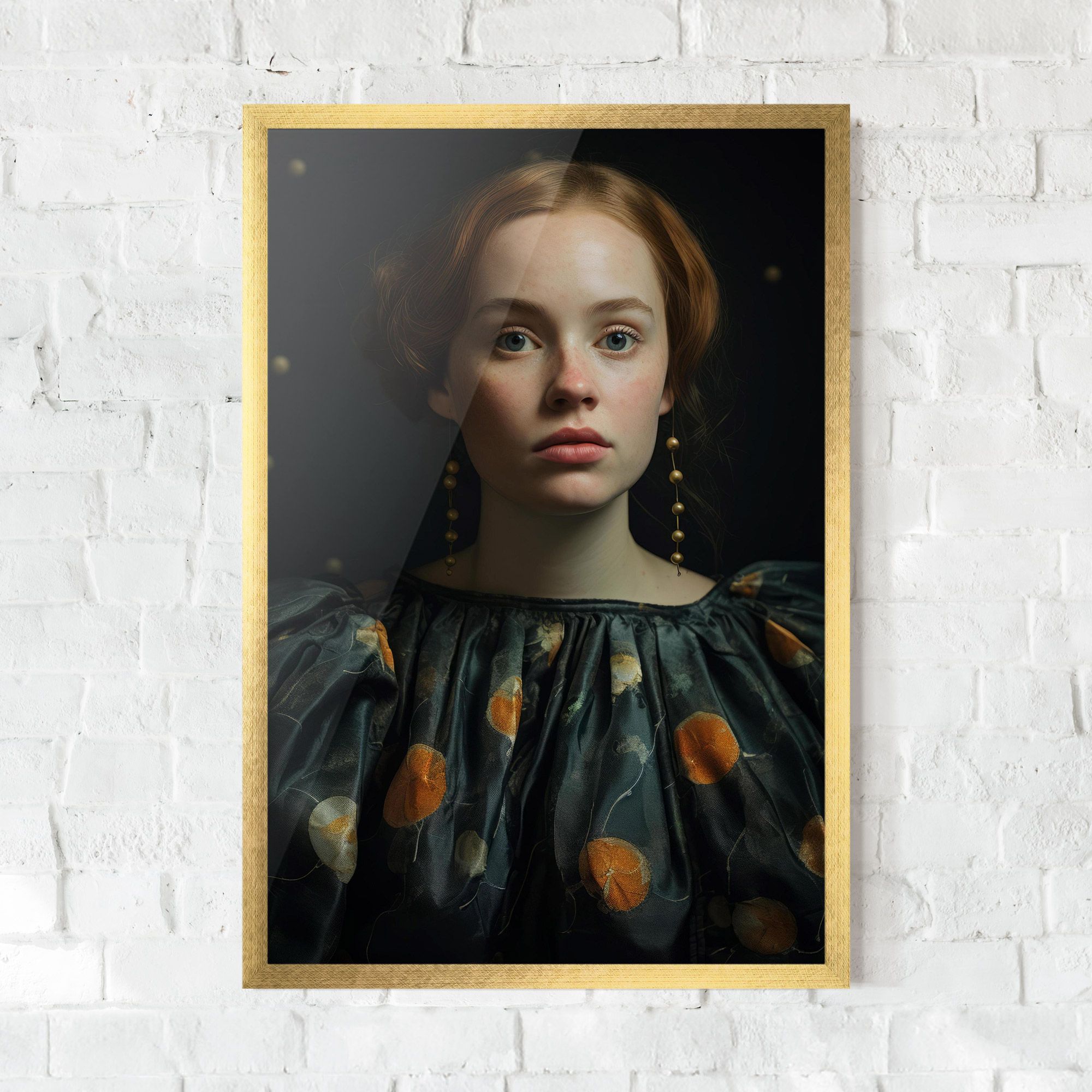 Vintage Red Hair mockup 0