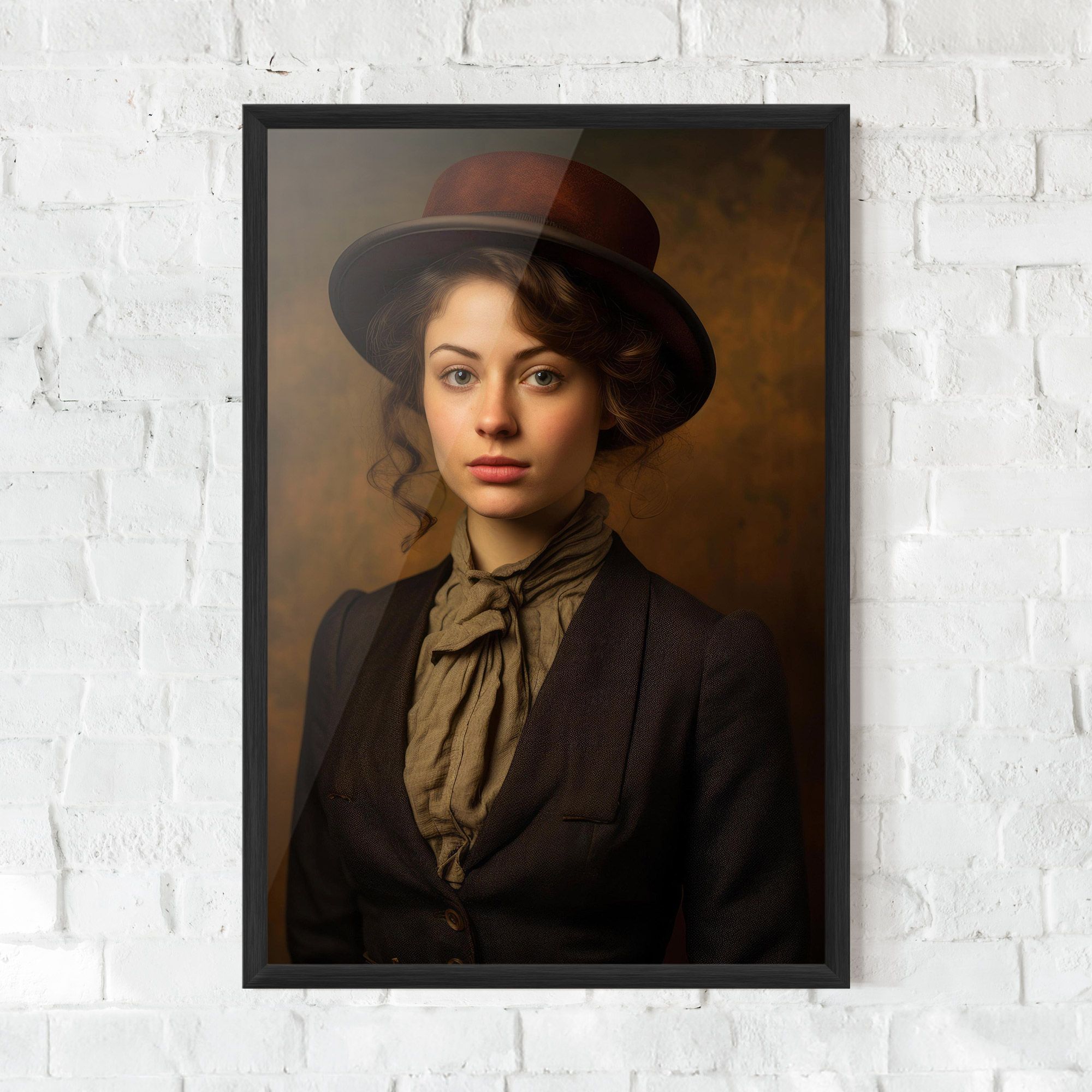Vintage Brown Hat mockup 0