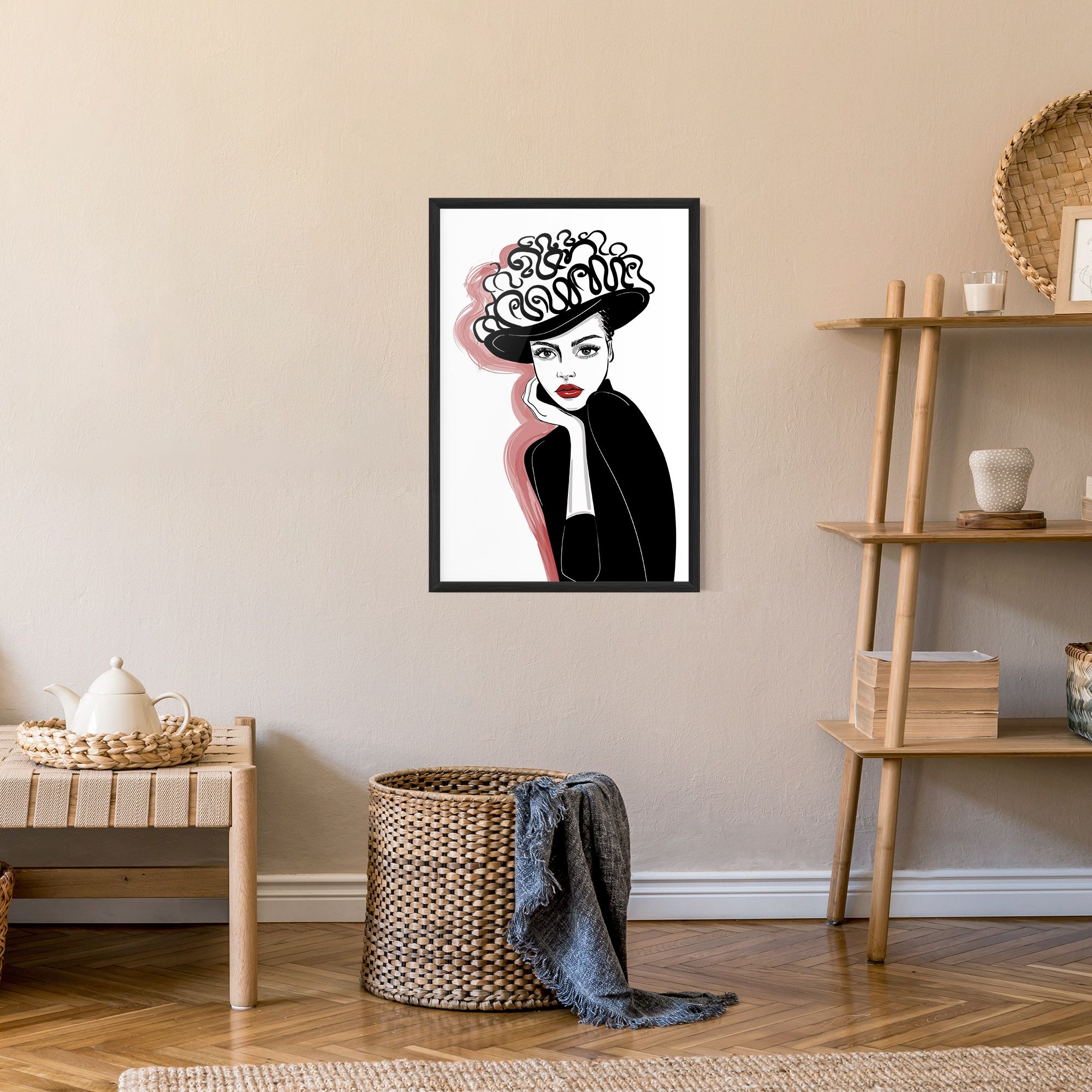 Vintage Drawing mockup 9