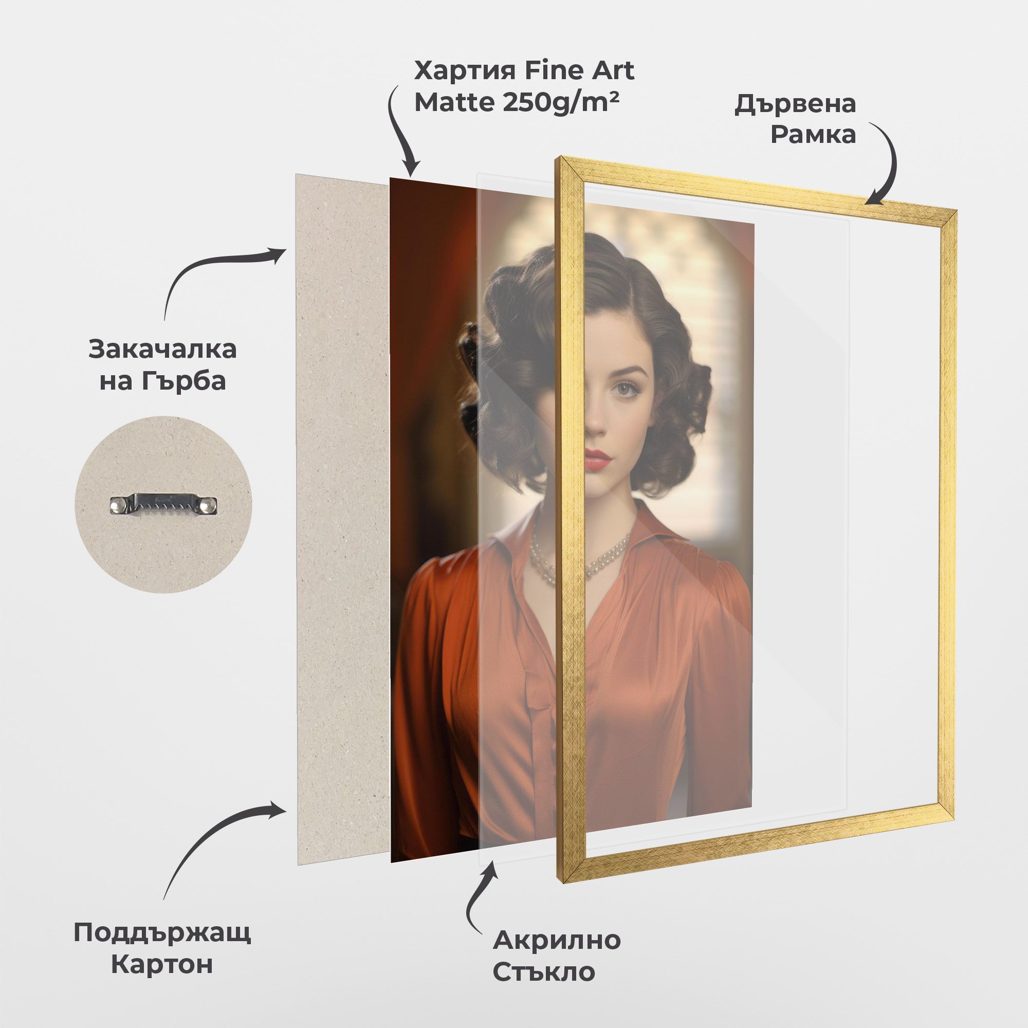 Strong Orange Blouse mockup 1