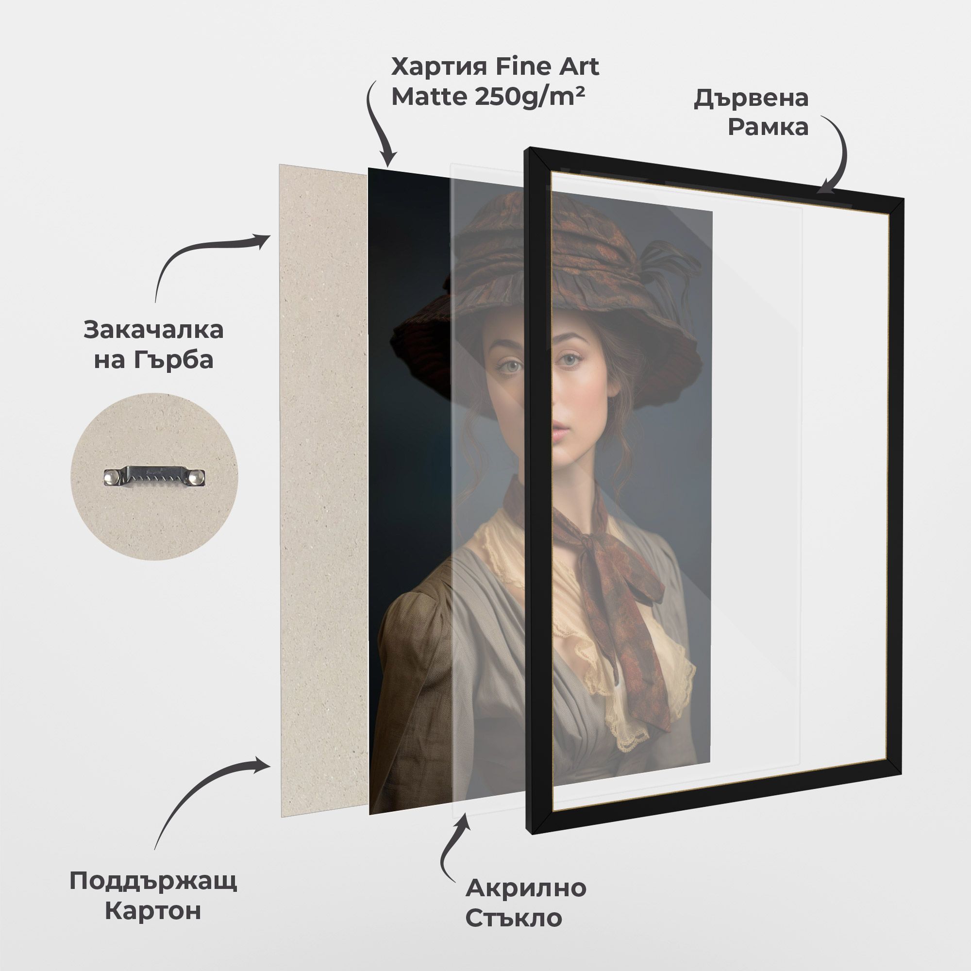 Brown Vintage Hat mockup 1