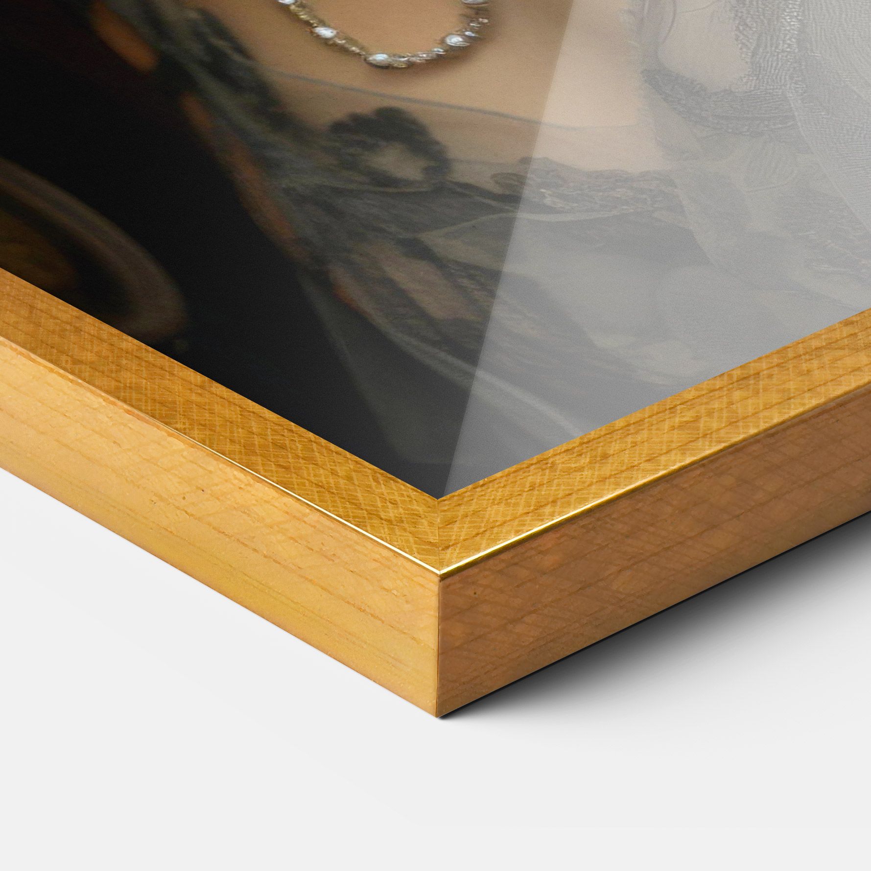 Orange Vintage Roses mockup 3