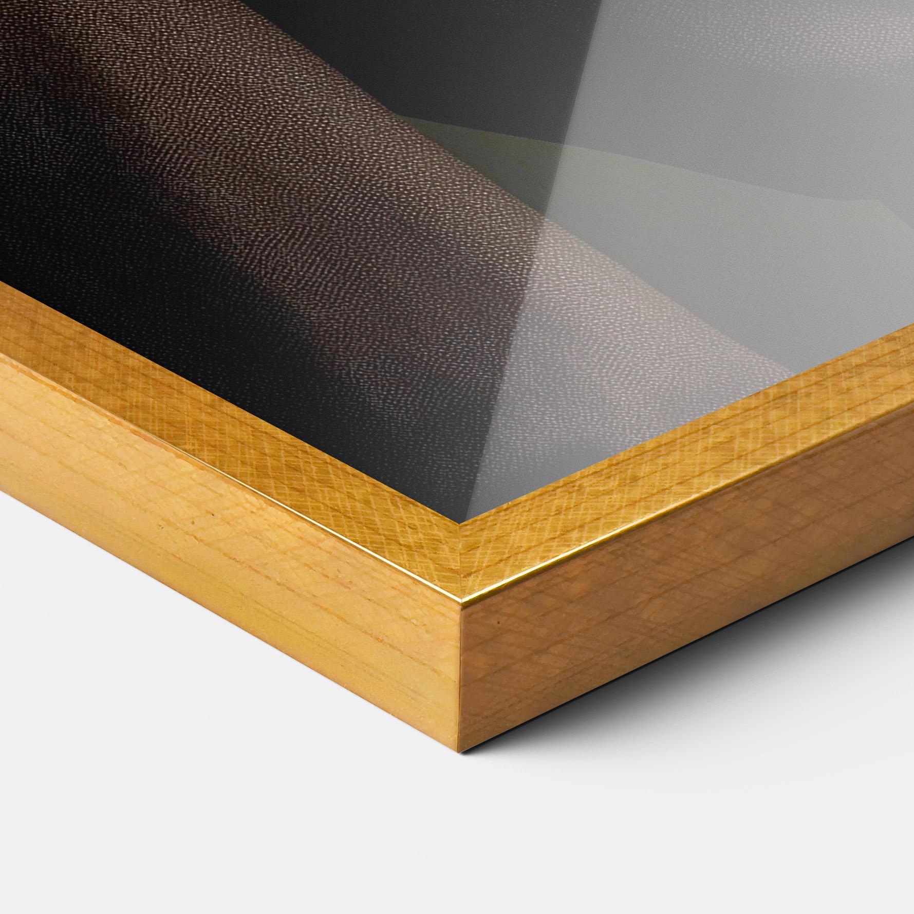 Рамкиран постер Red Orange Hat mockup 3