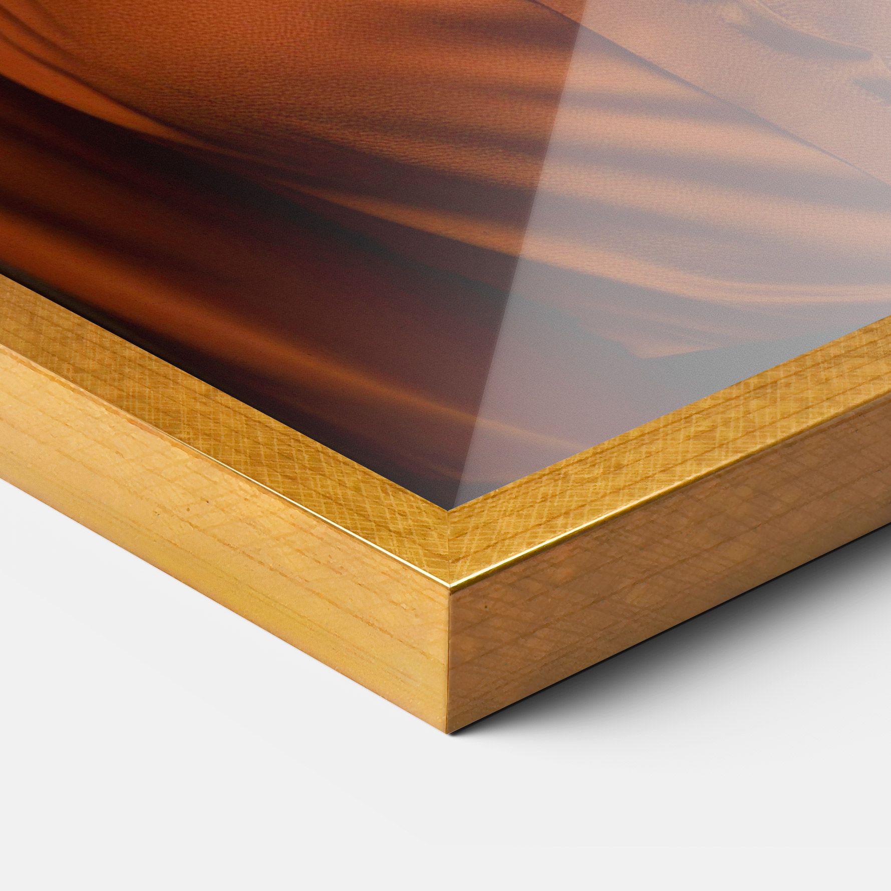 Strong Orange Blouse mockup 3