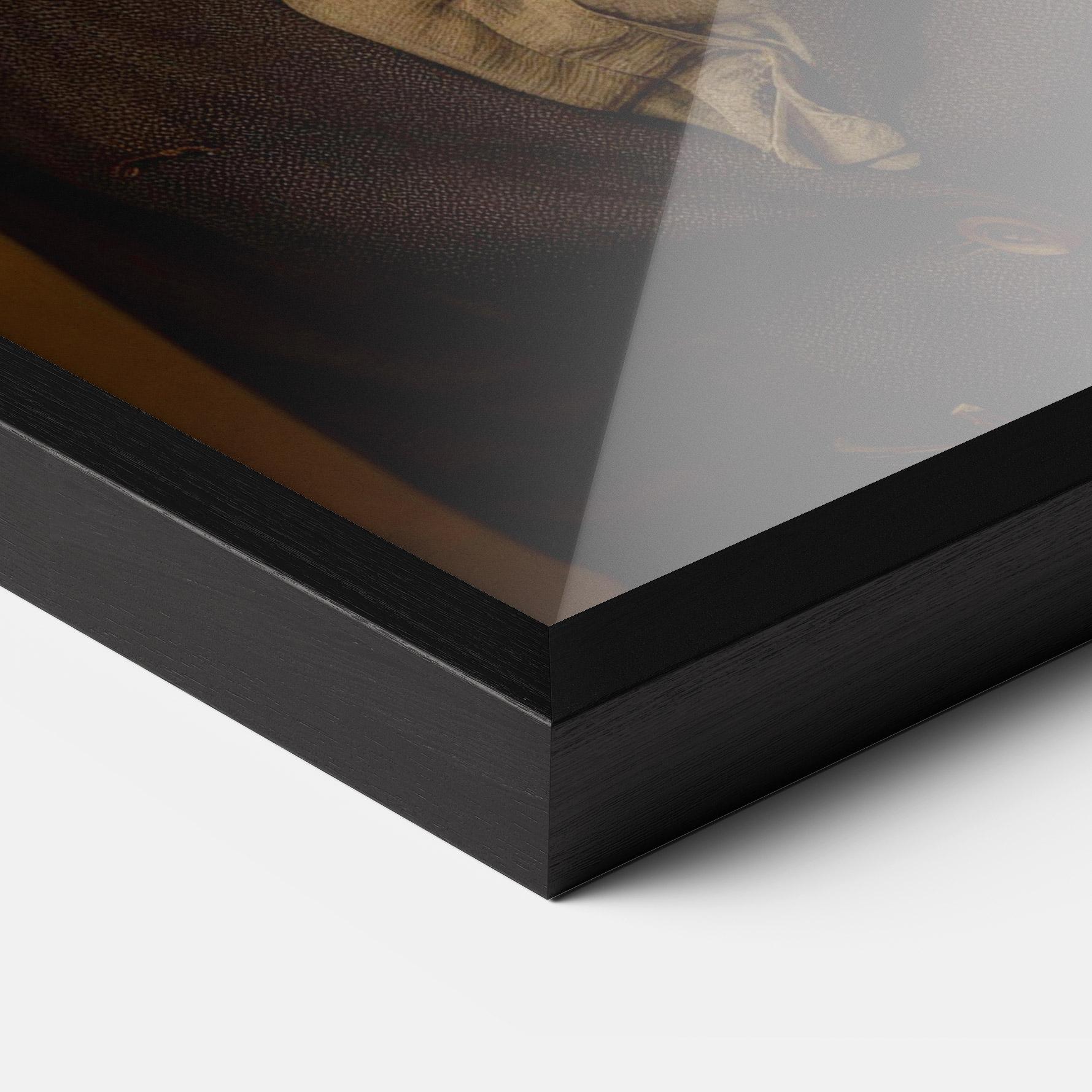 Рамкиран постер Vintage Brown Hat mockup 3