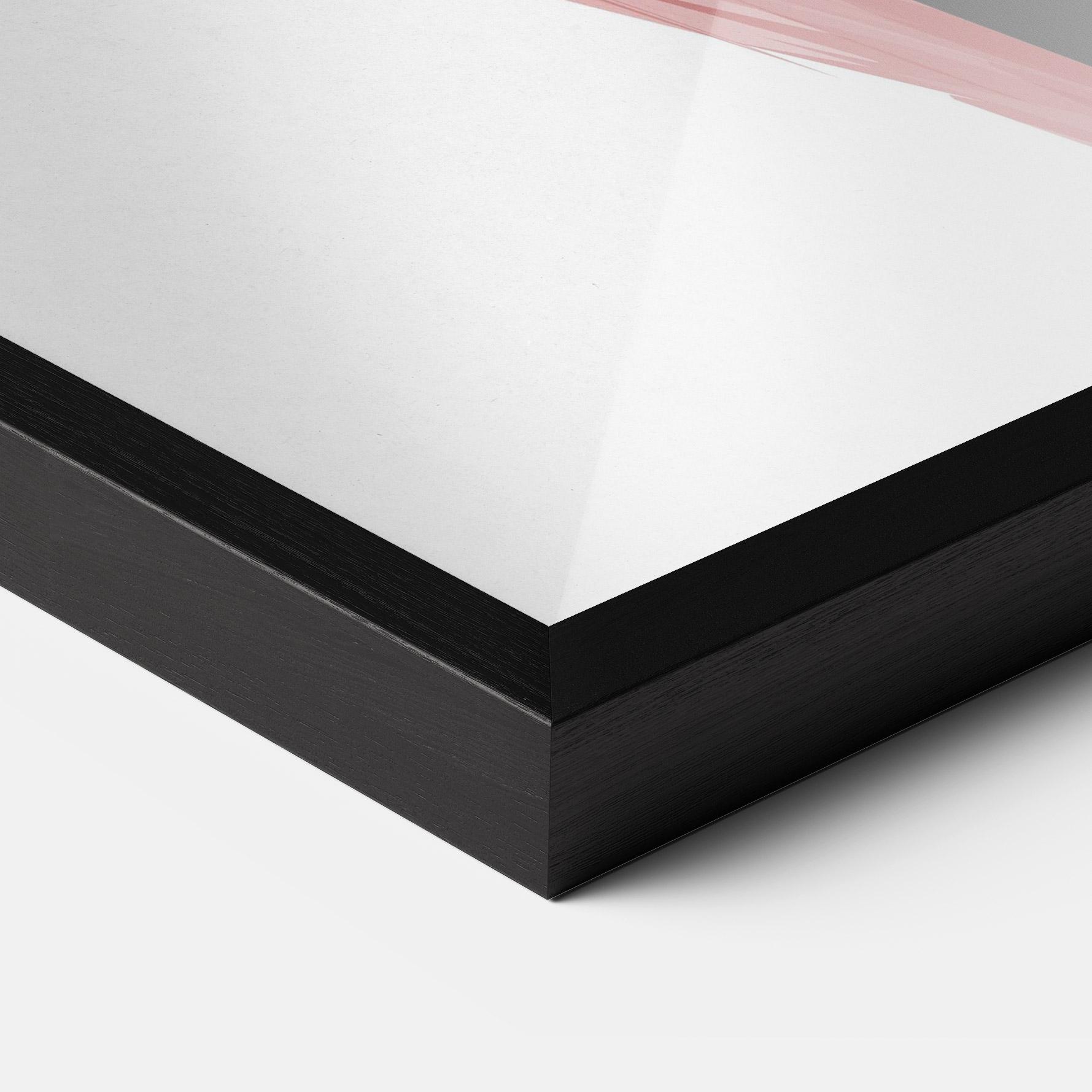 Рамкиран постер Vintage Drawing mockup 3