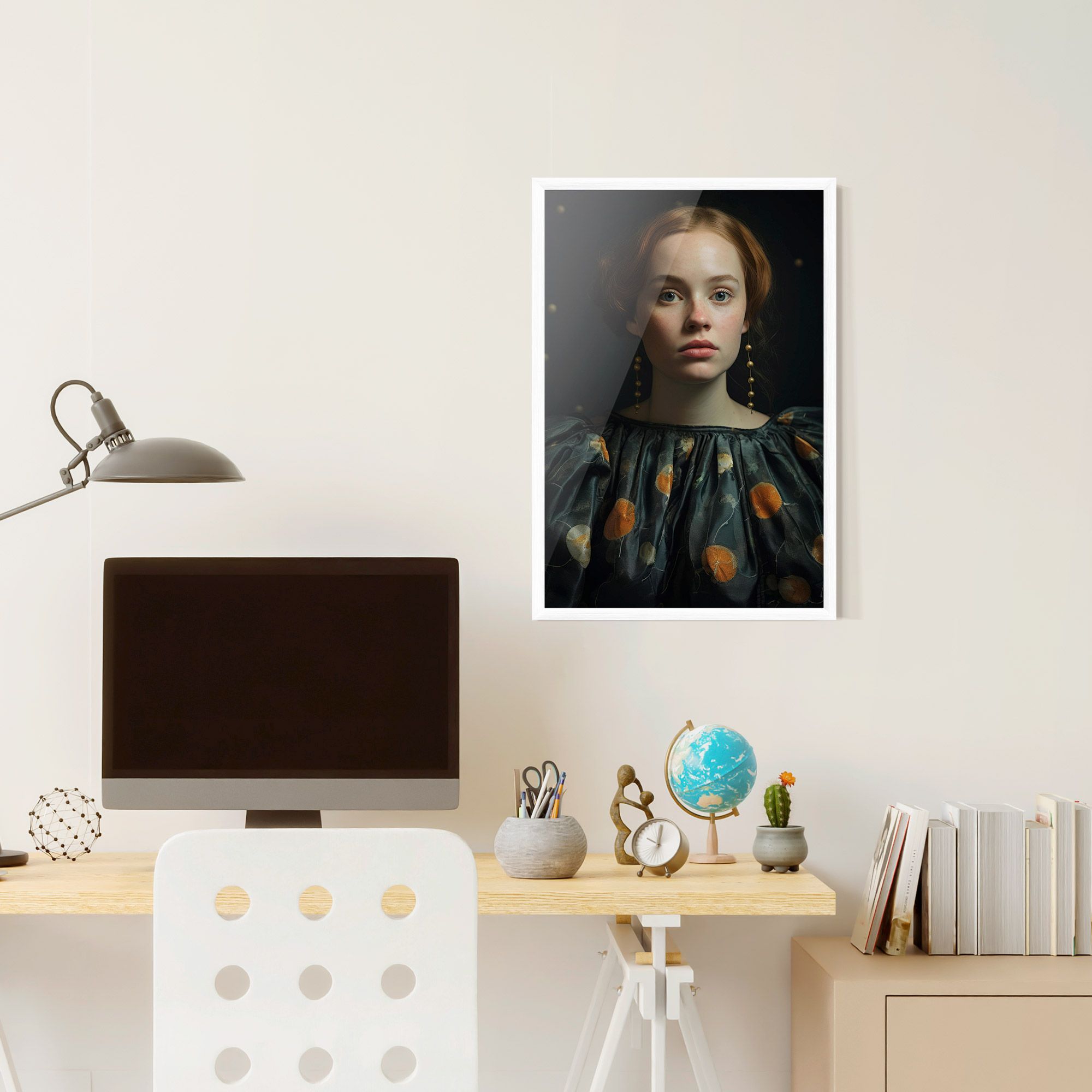 Vintage Red Hair mockup 6