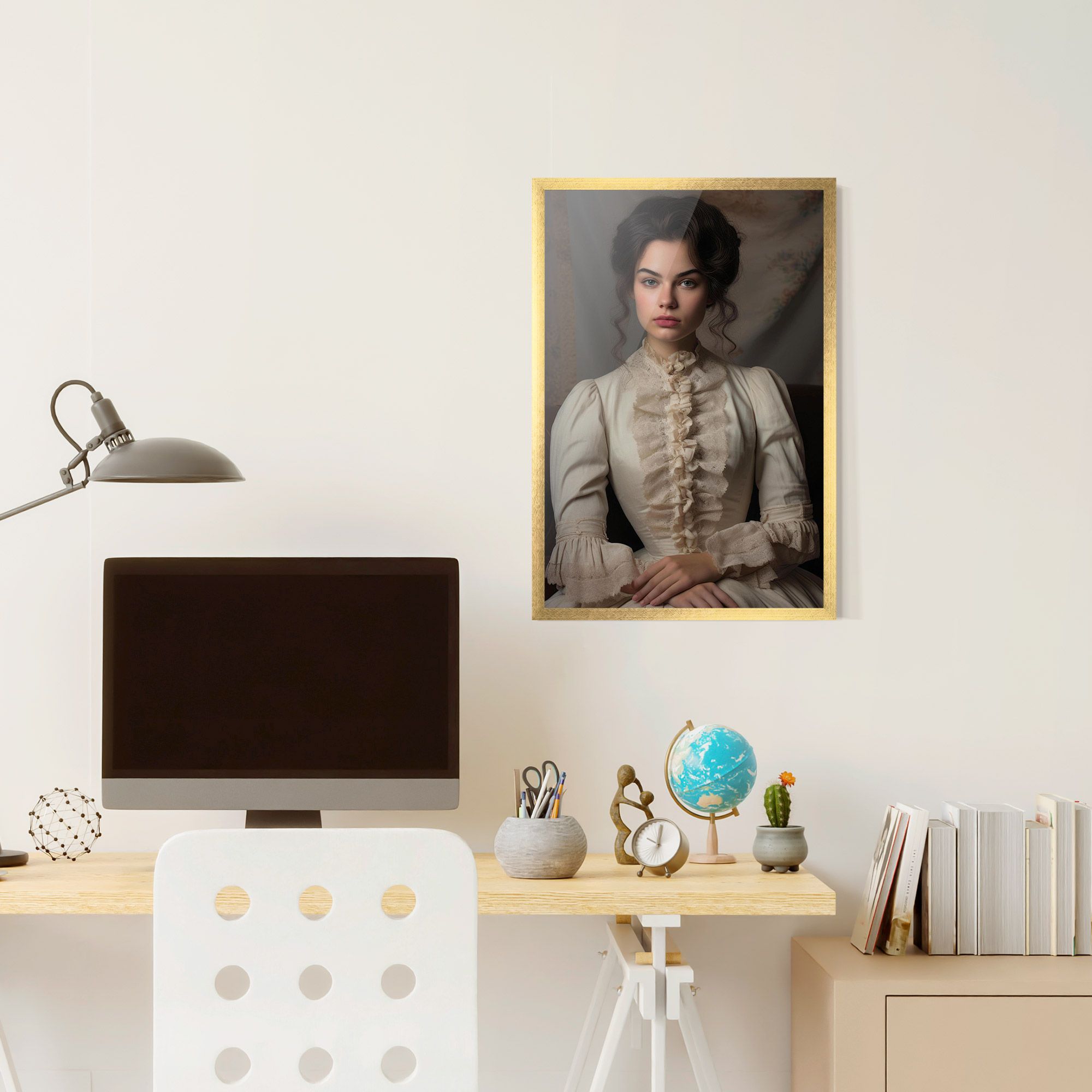 Pretty Vintage Dress mockup 6