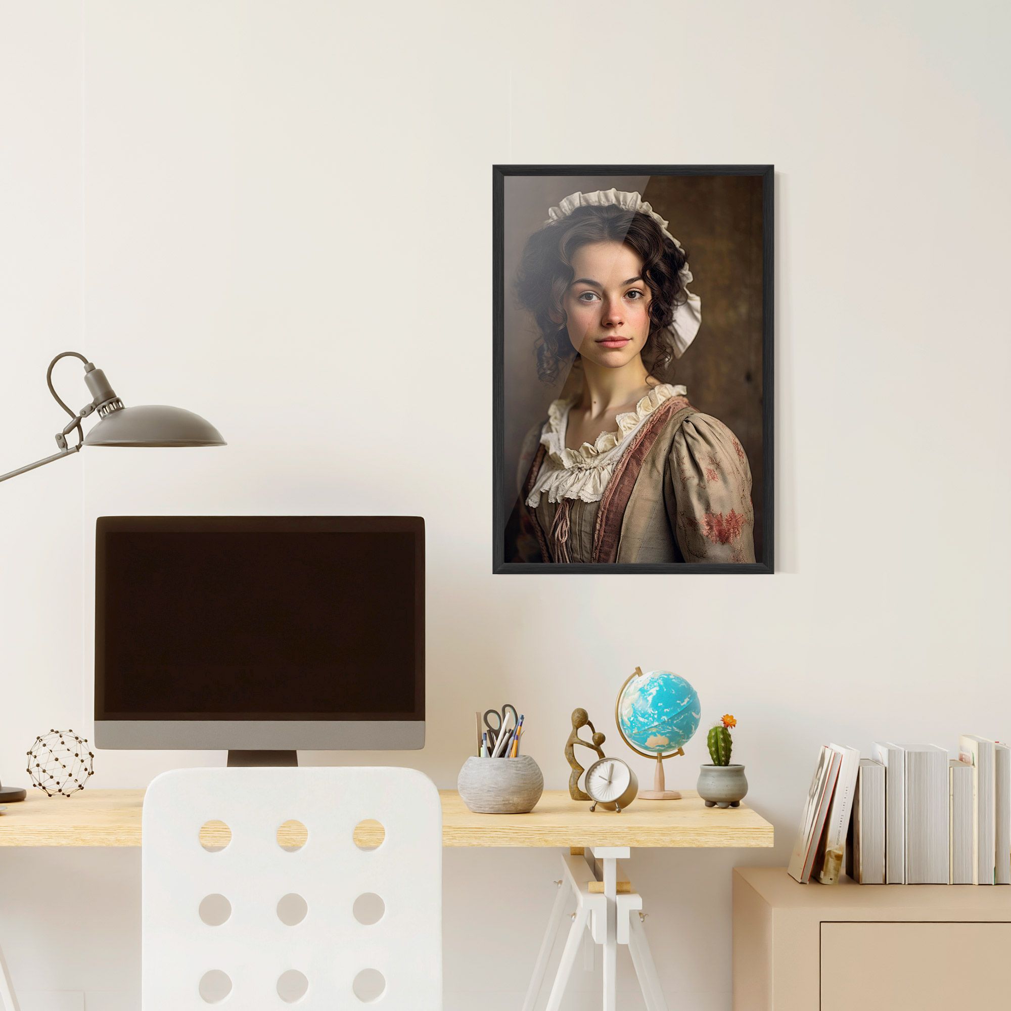 Light Green Dress mockup 6