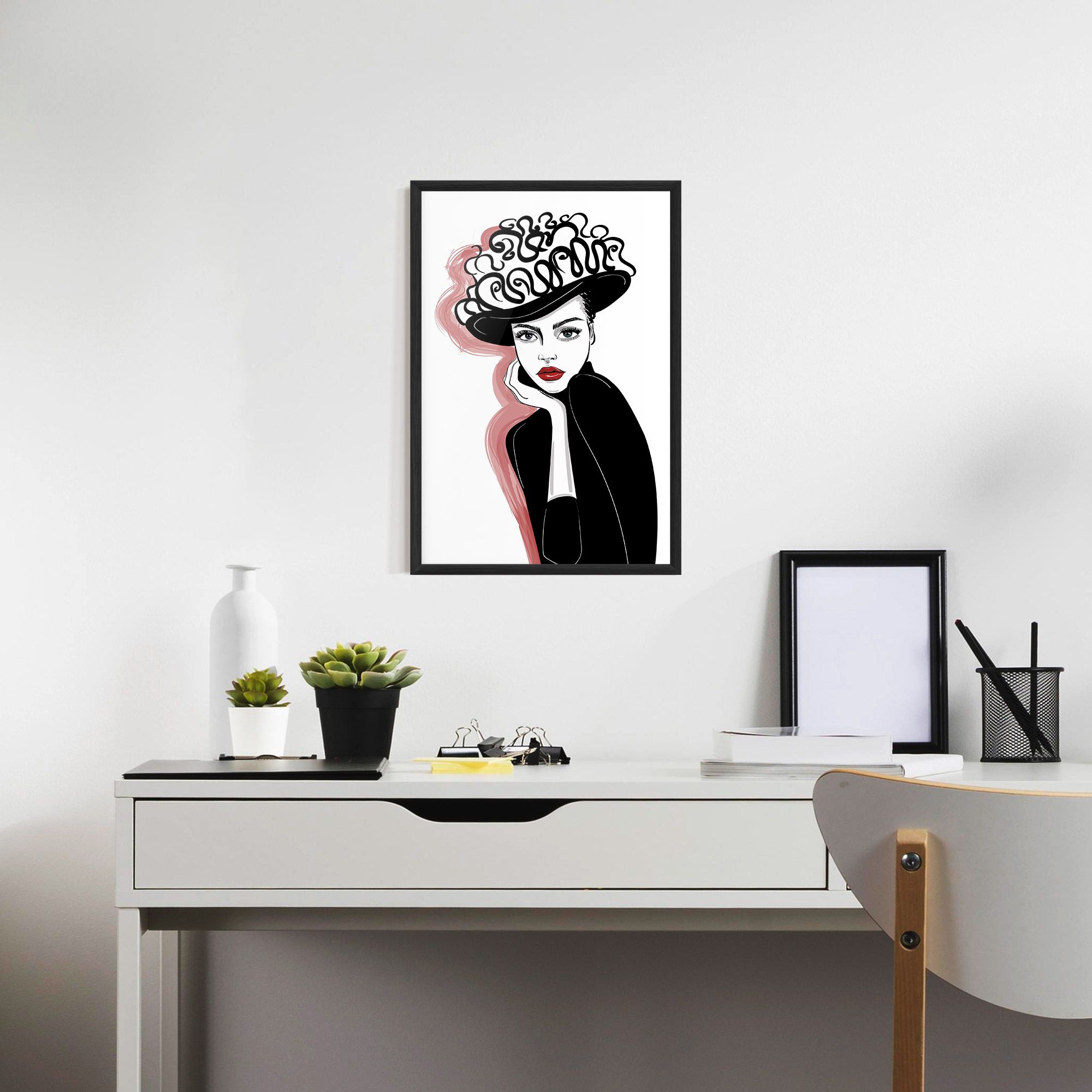 Vintage Drawing mockup 7