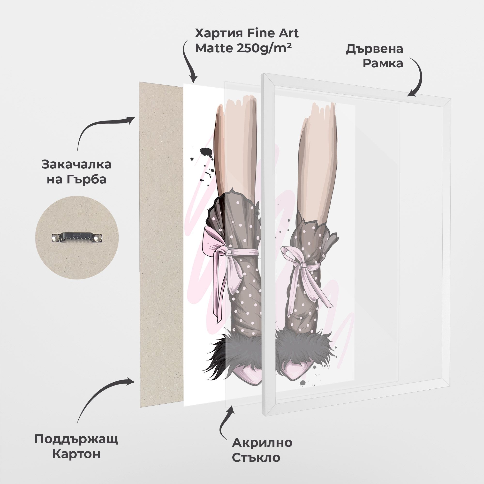 Black Cute Heels mockup 1