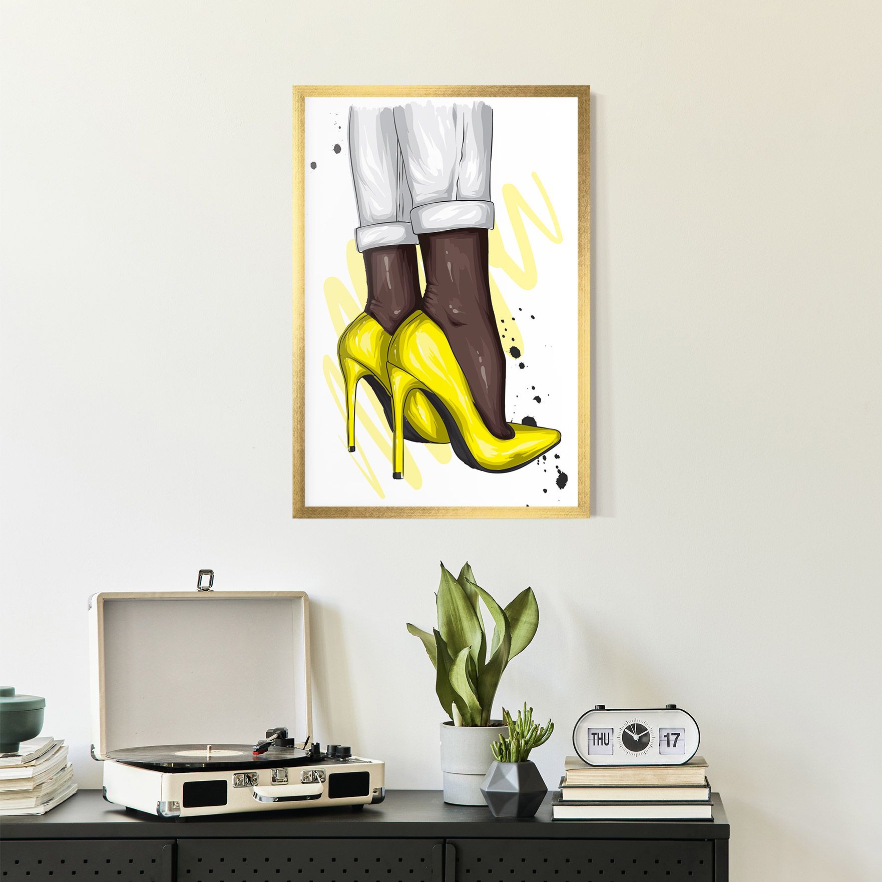 Yellow Shoes mockup 2