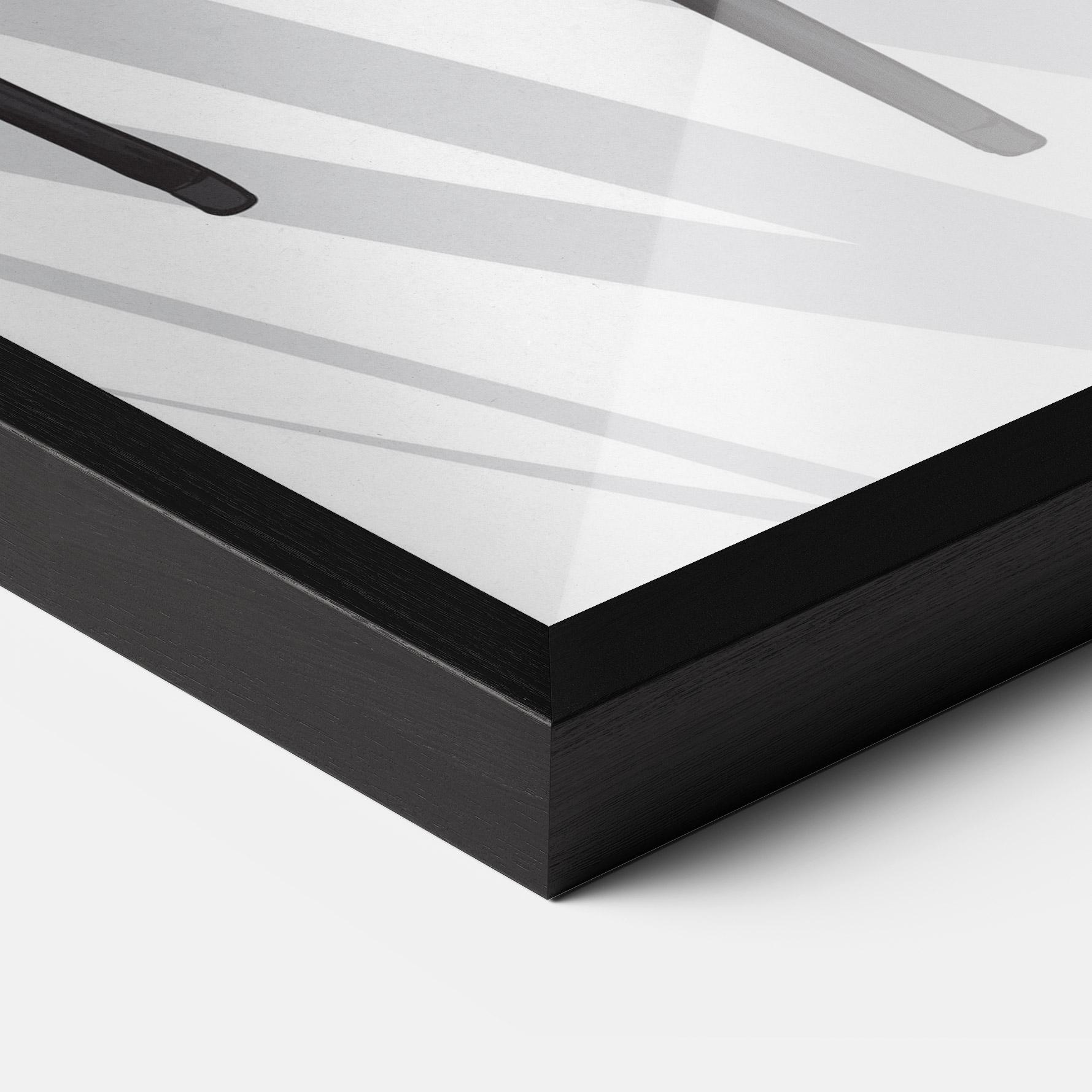 Рамкиран постер Black Woman Shoes mockup 3