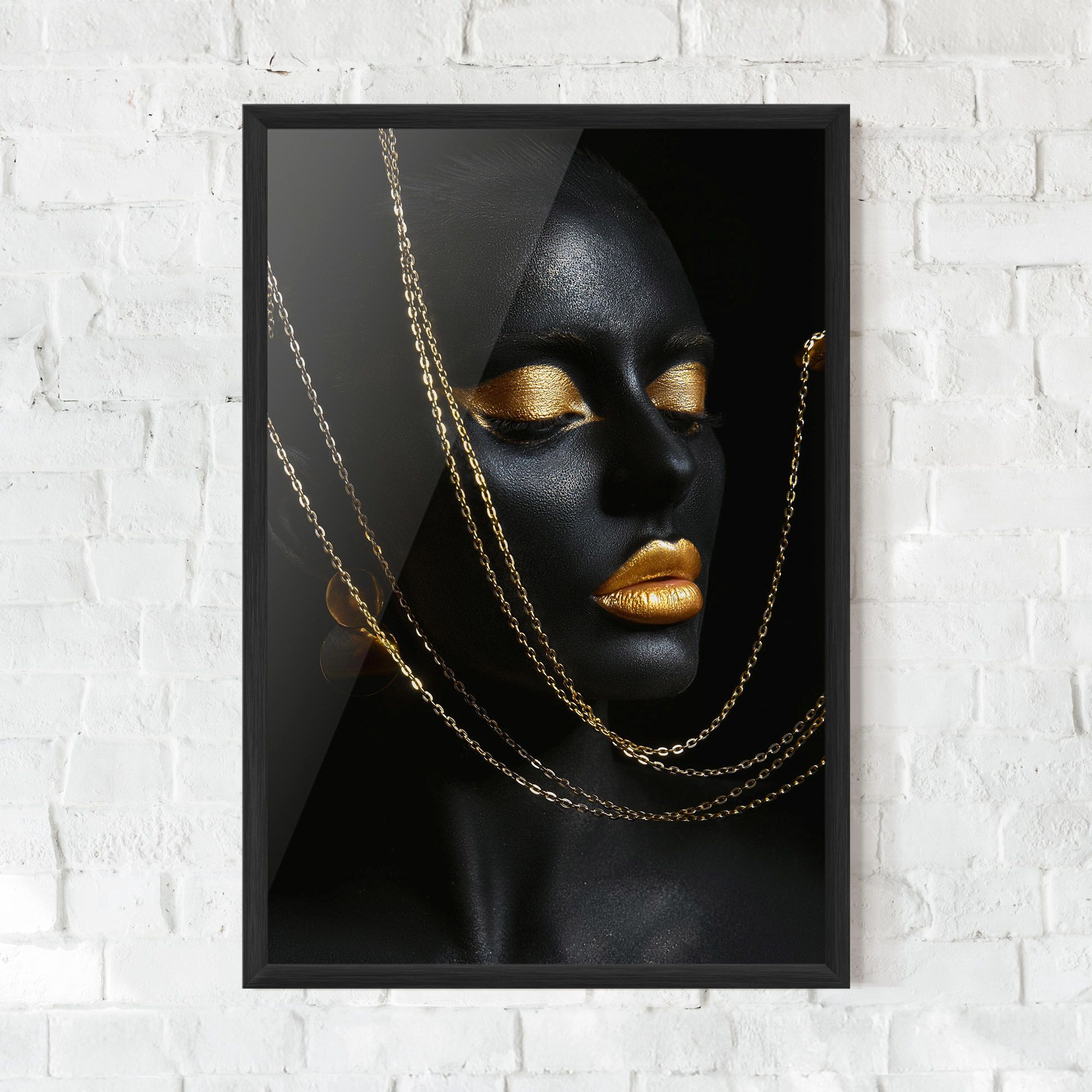 Chain Gold Lips mockup 0