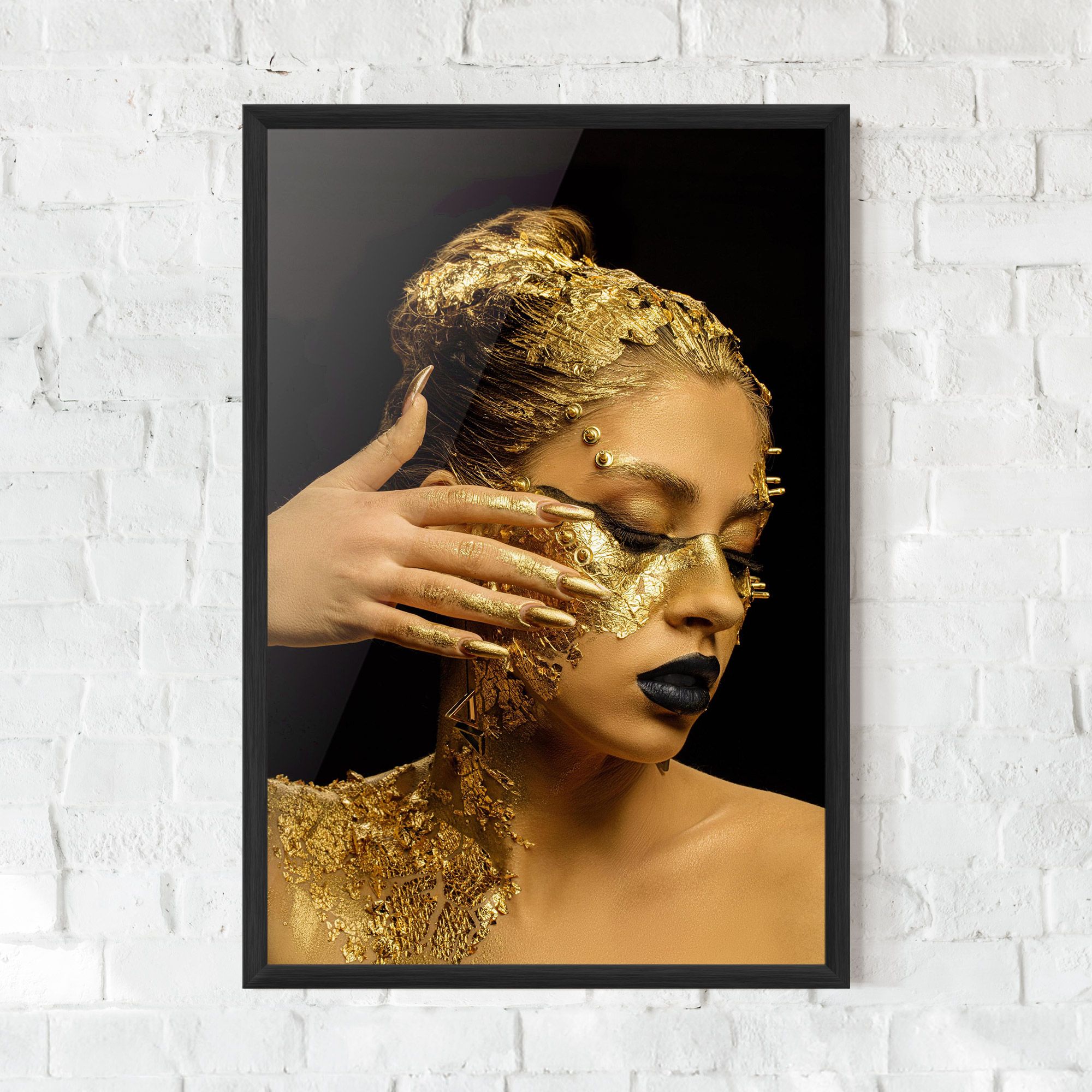 Festive Golden Makeup mockup 0