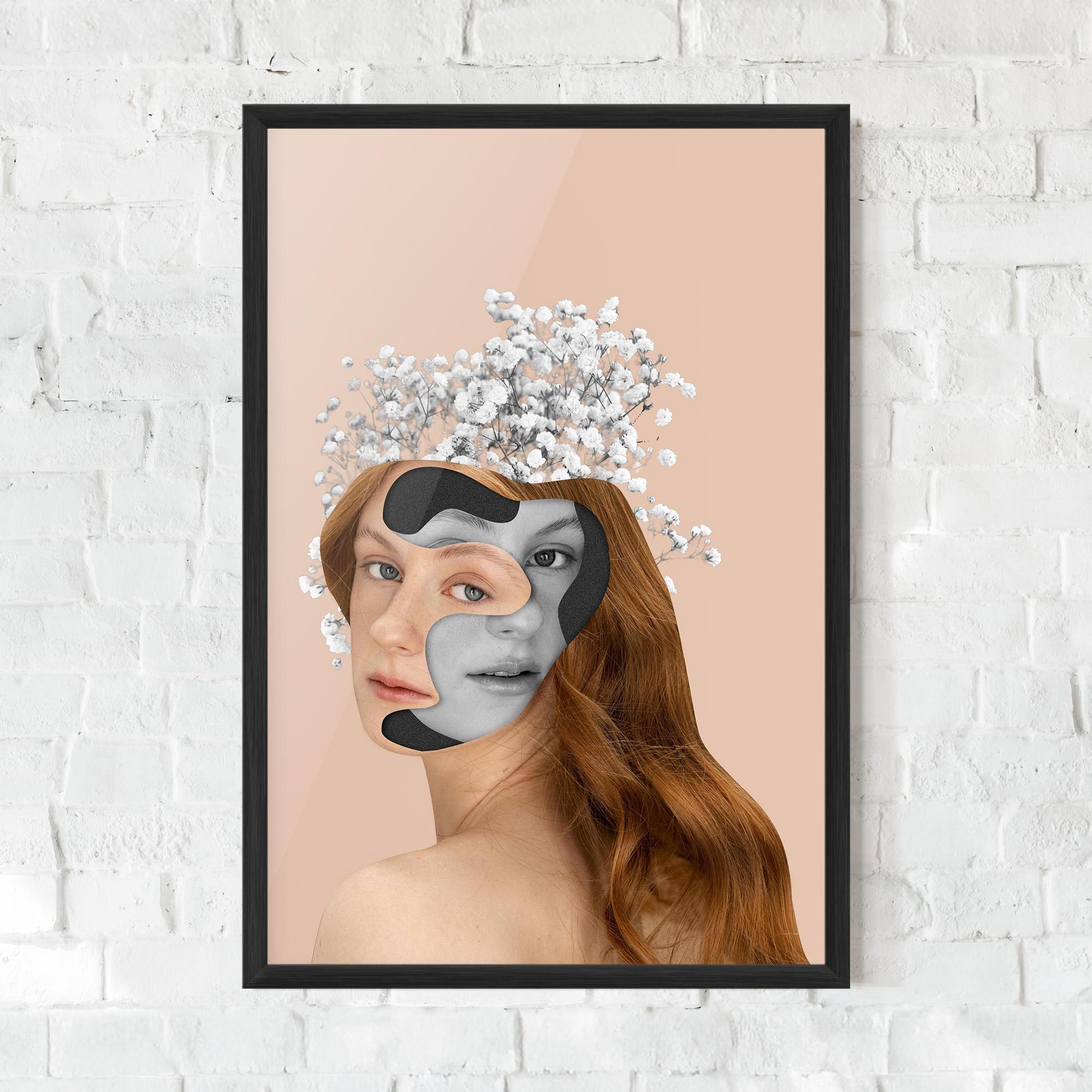 Рамкиран постер Abstract Combination mockup 0