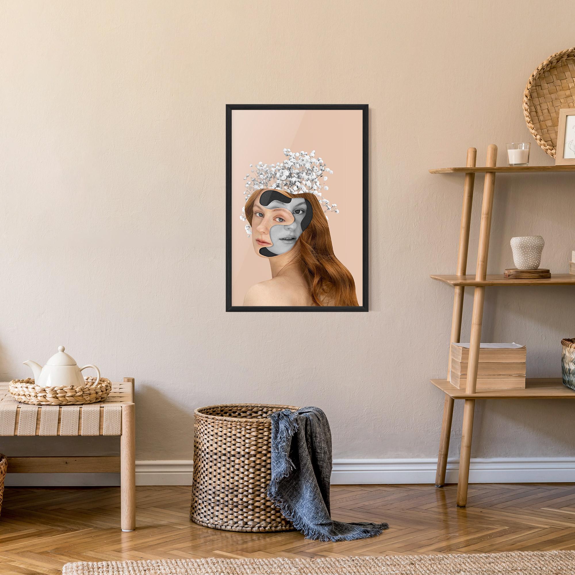 Рамкиран постер Abstract Combination mockup 9