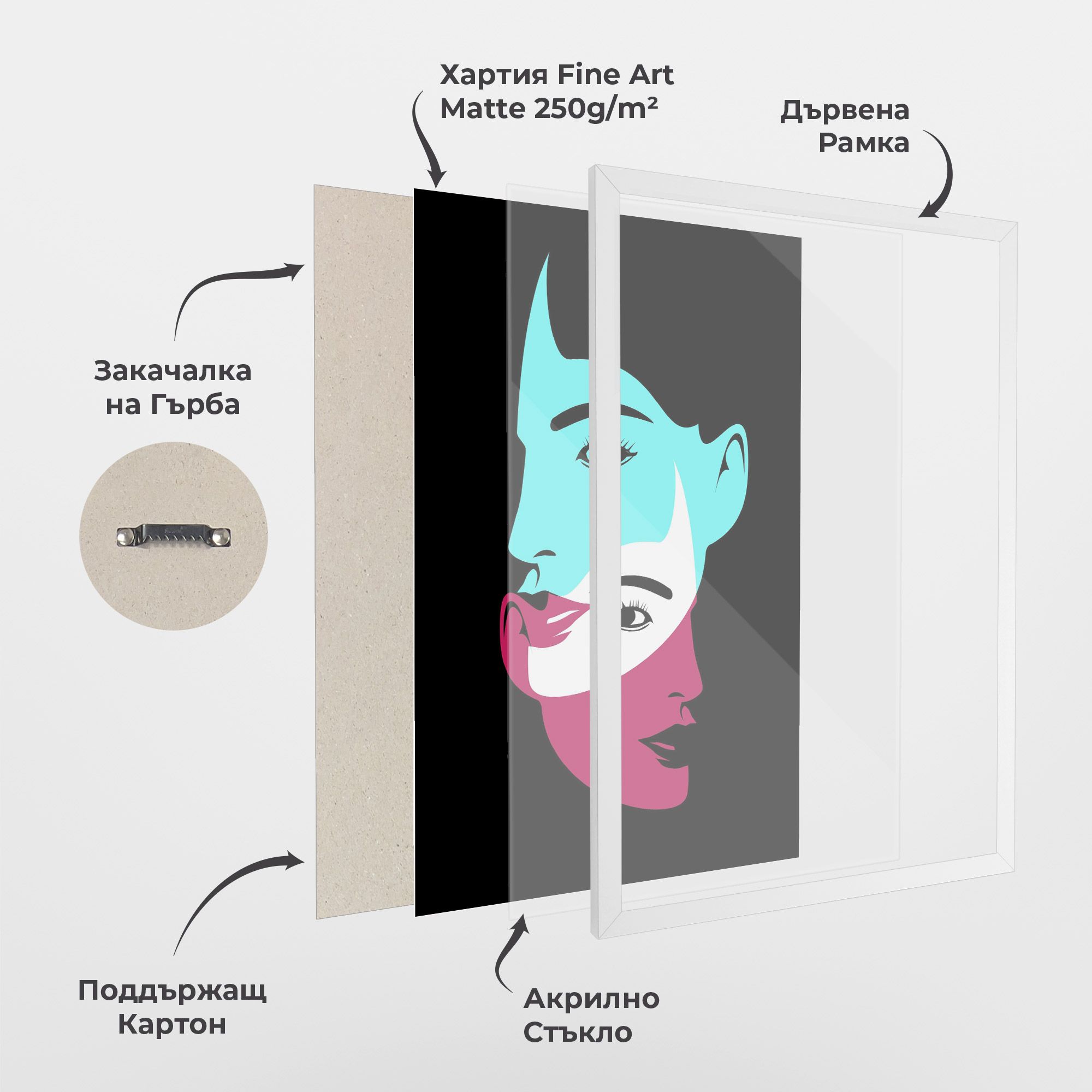 Blue Pink Women mockup 1