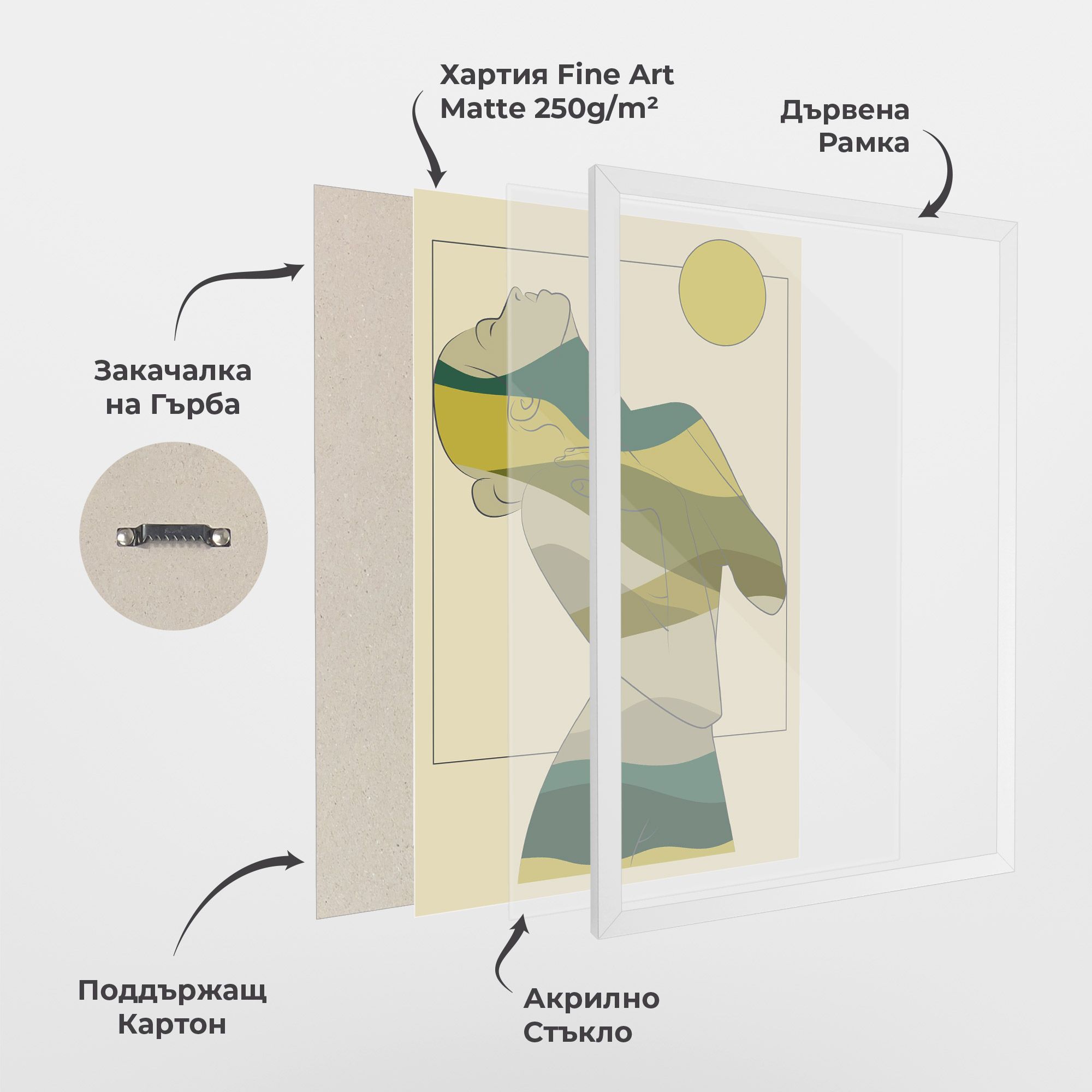 Green Nature Woman mockup 1