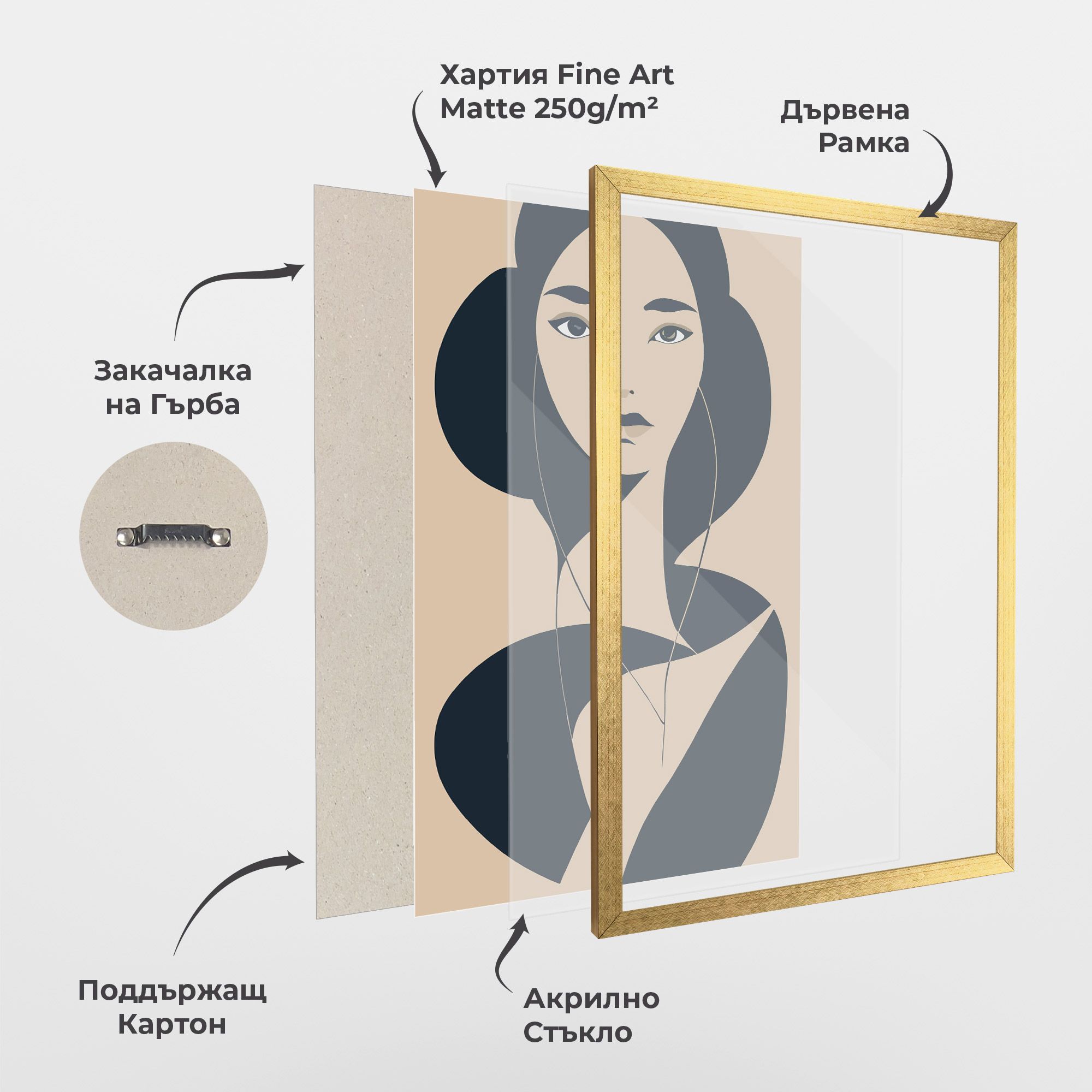 Cream Blue Woman mockup 1