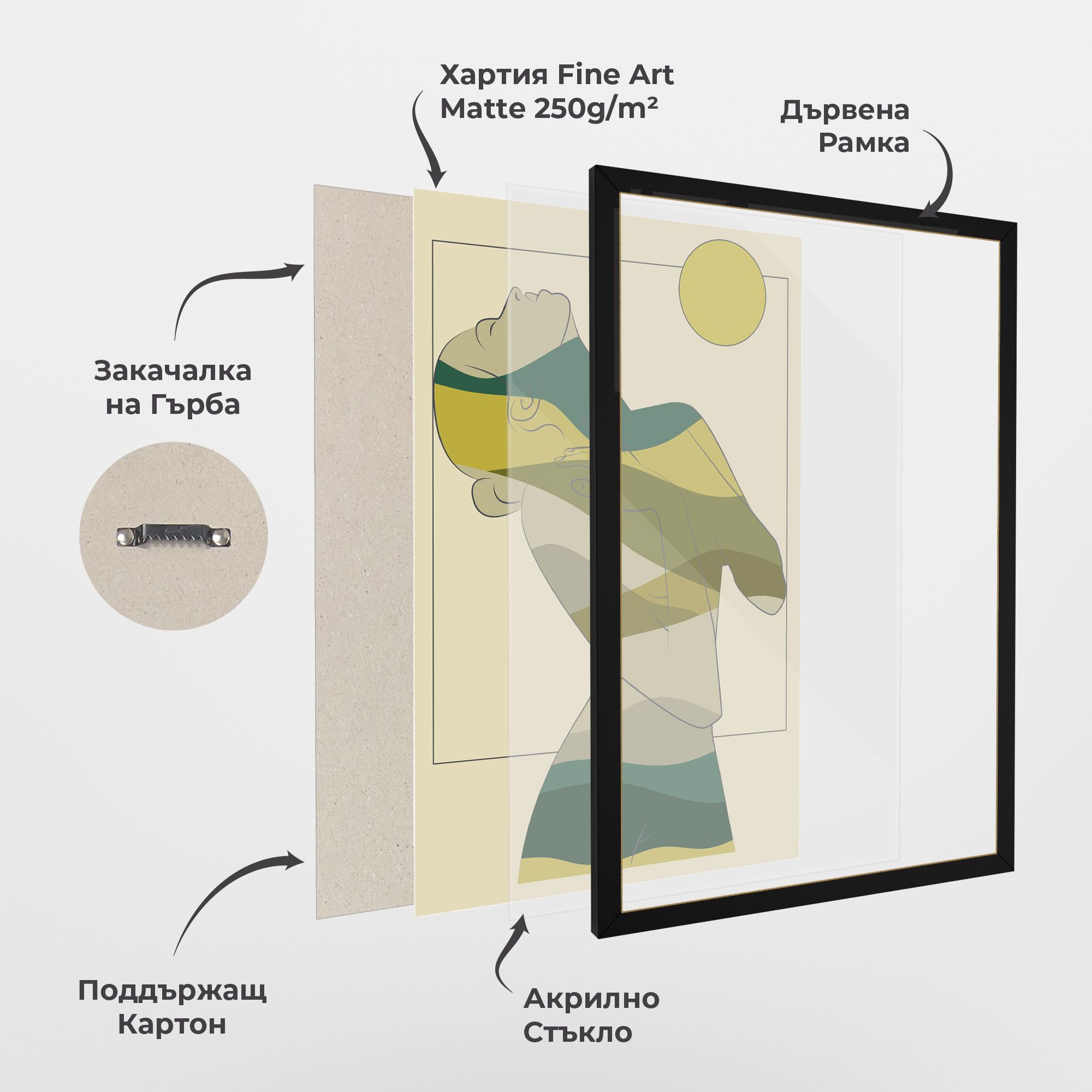 Green Nature Woman mockup 1