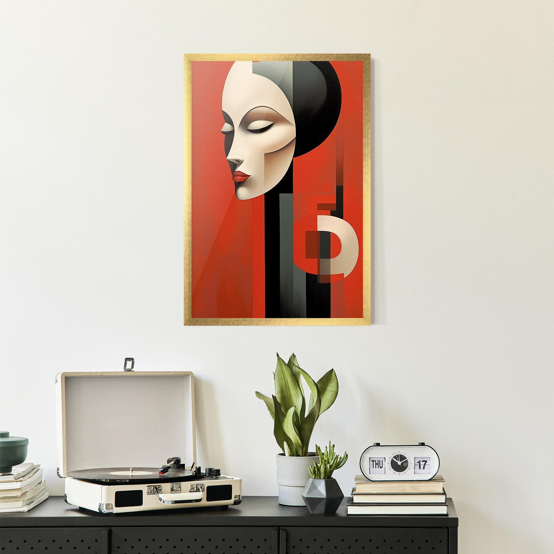 Рамкиран постер Art Russian Revolution mockup 2