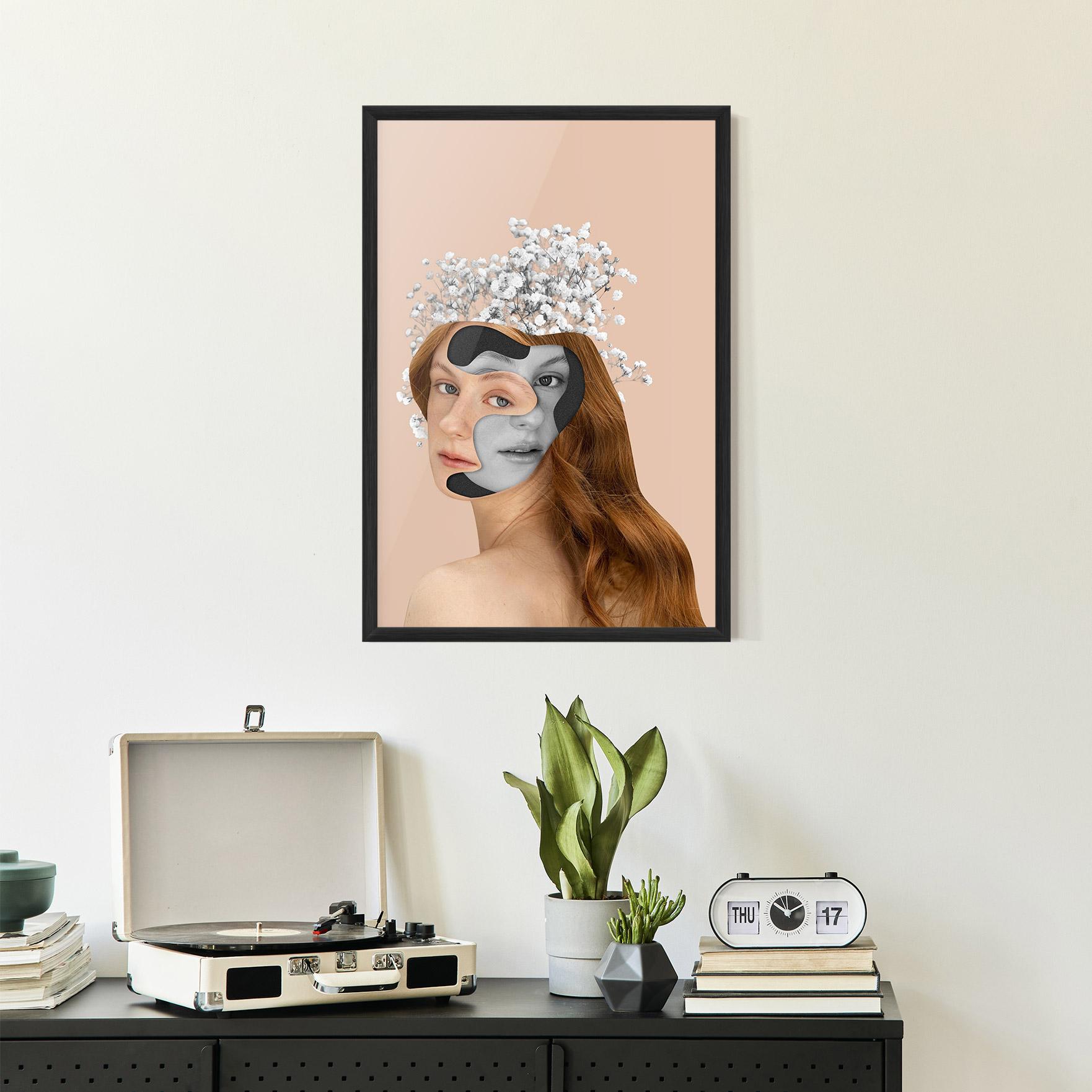 Рамкиран постер Abstract Combination mockup 2