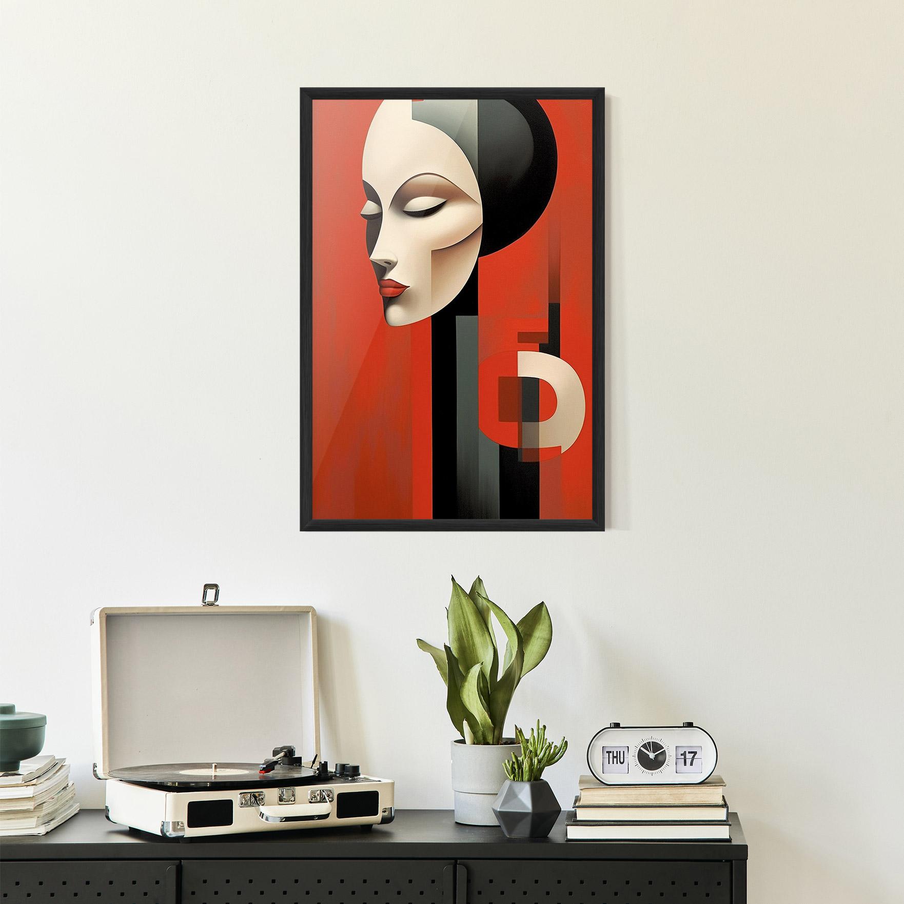 Рамкиран постер Art Russian Revolution mockup 2