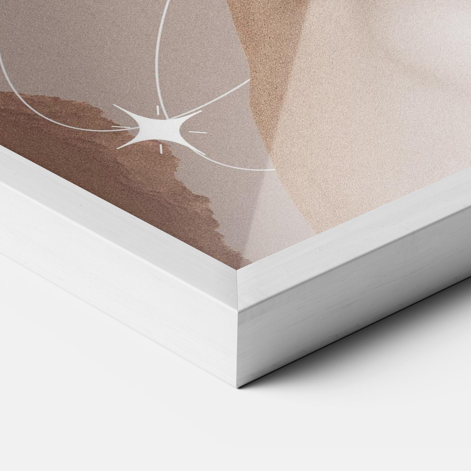 Рамкиран постер Galaxy Hair mockup 3