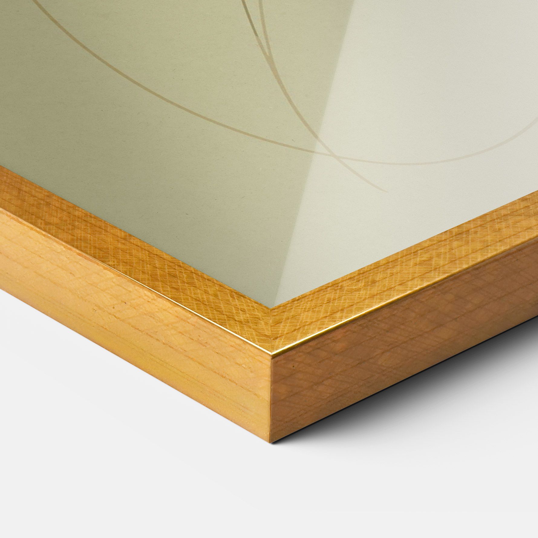 Cream Woman Head mockup 3