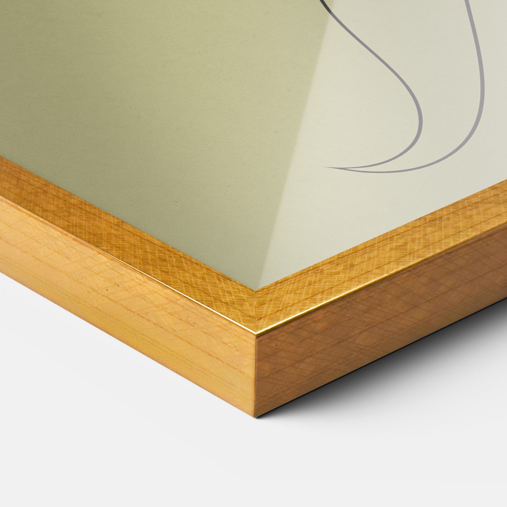 Cream Womans Face mockup 3