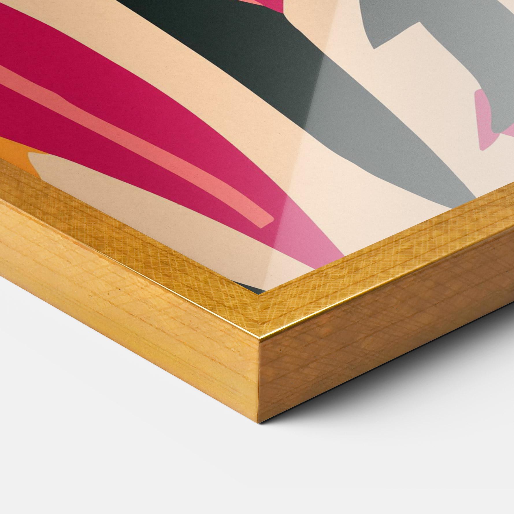 Рамкиран постер Crowd Face mockup 3