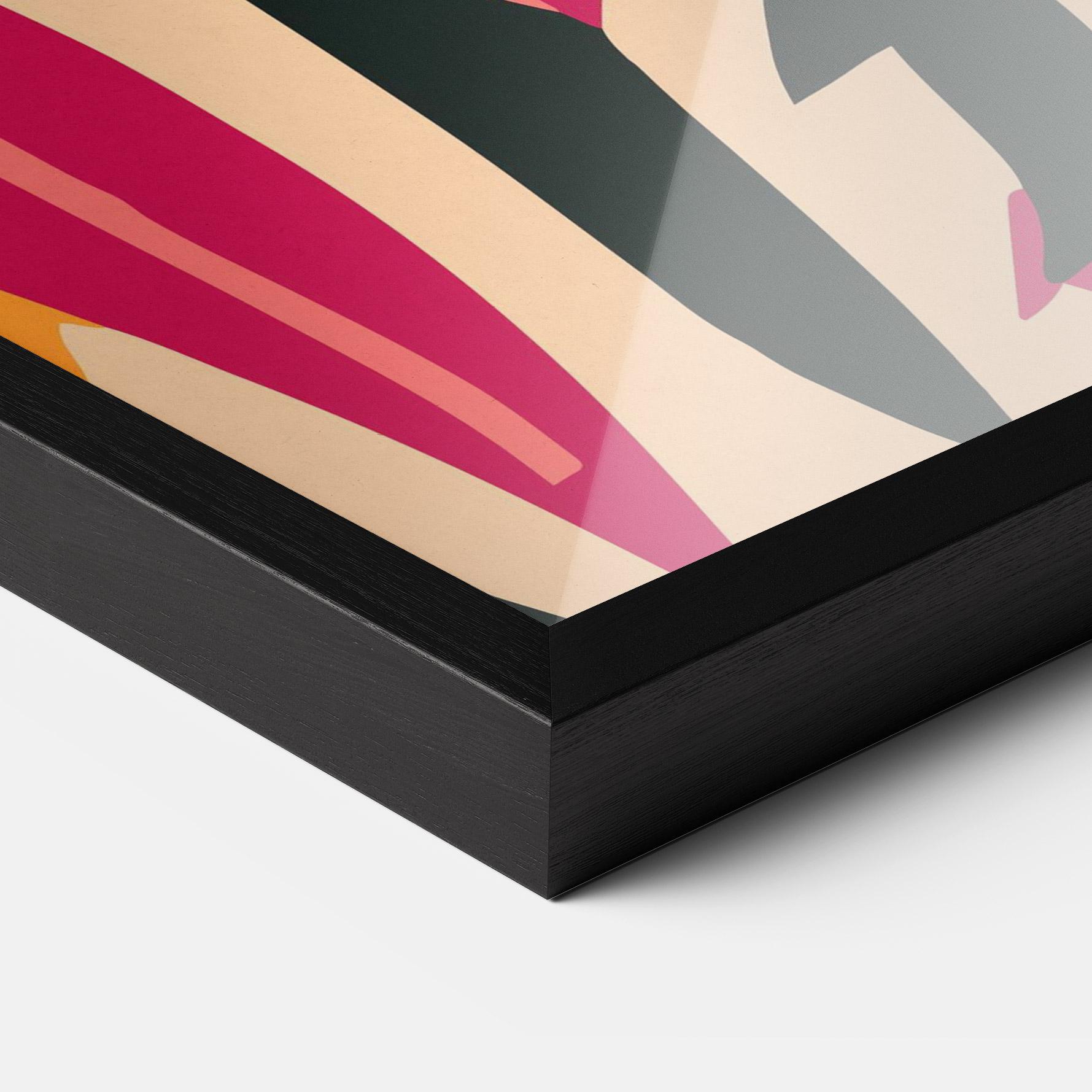 Рамкиран постер Crowd Face mockup 3