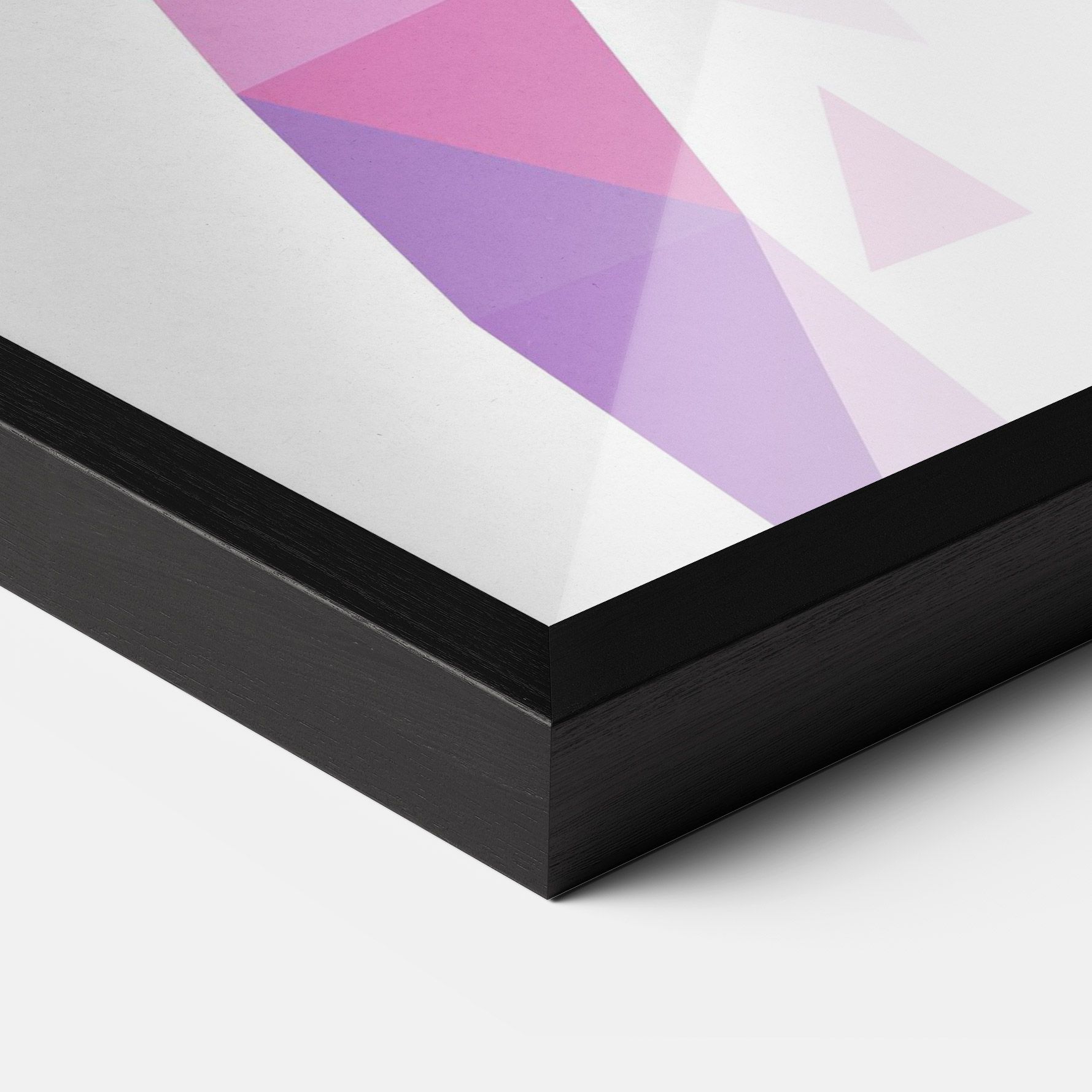 Purple Poly Girl mockup 3