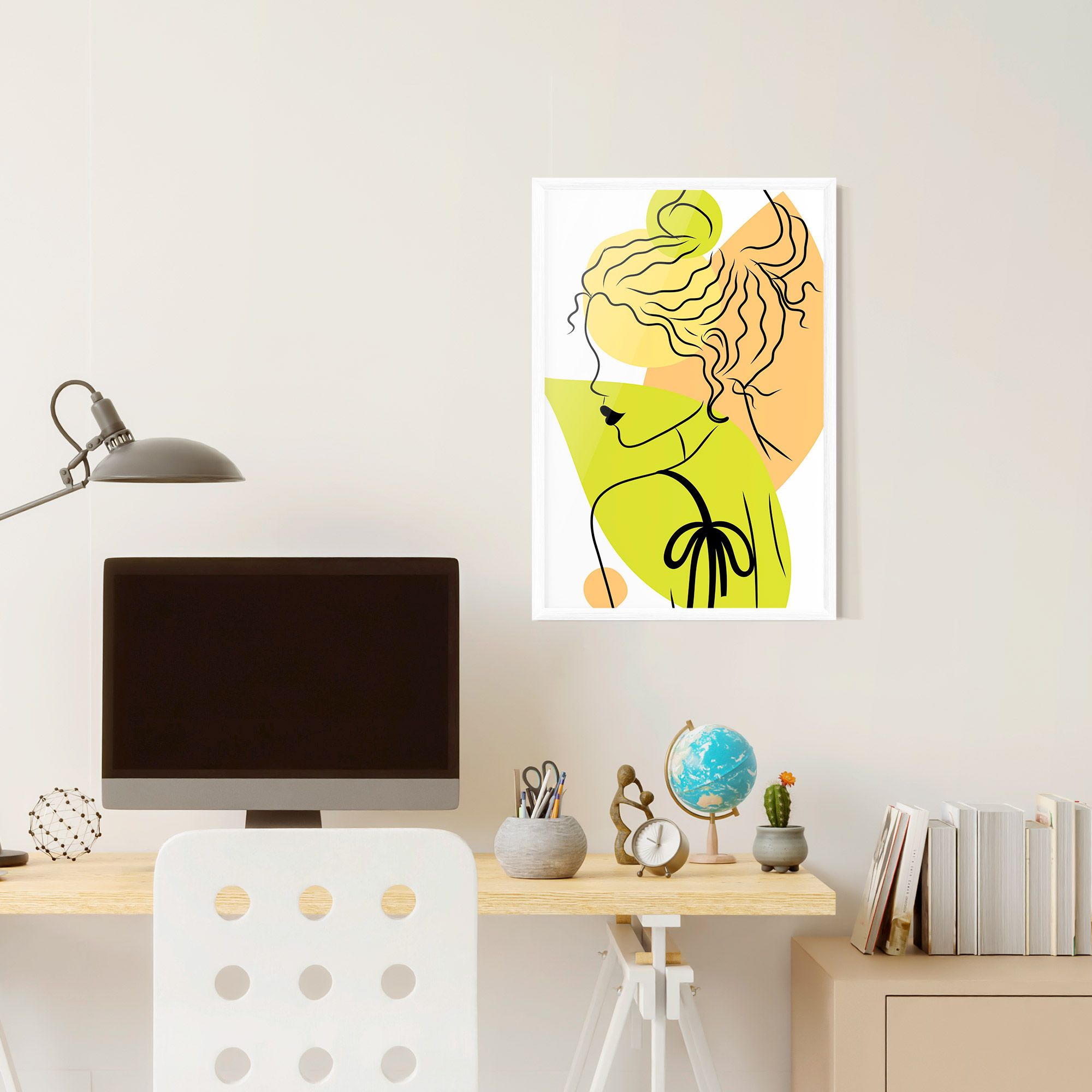 Lime Woman mockup 6