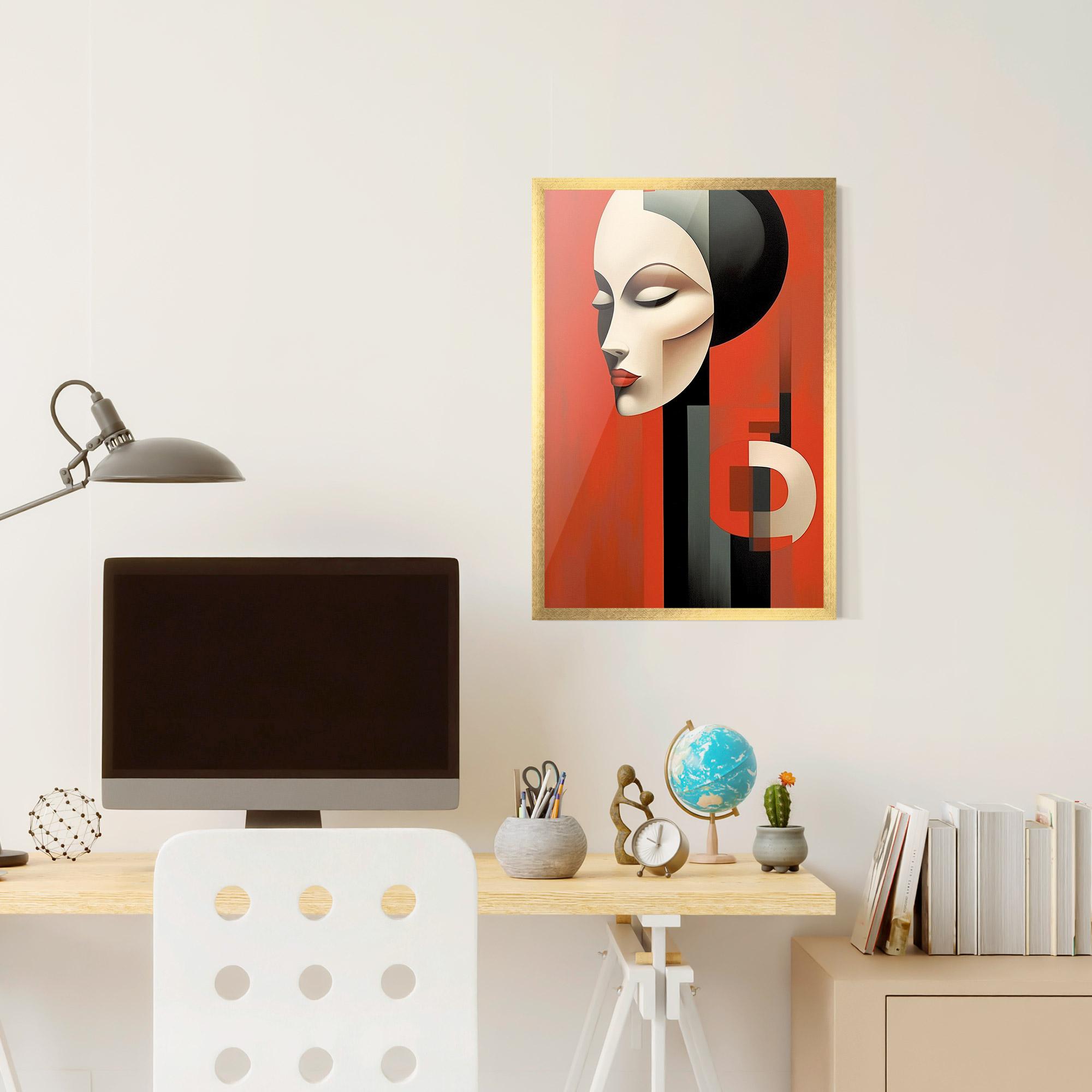 Рамкиран постер Art Russian Revolution mockup 6