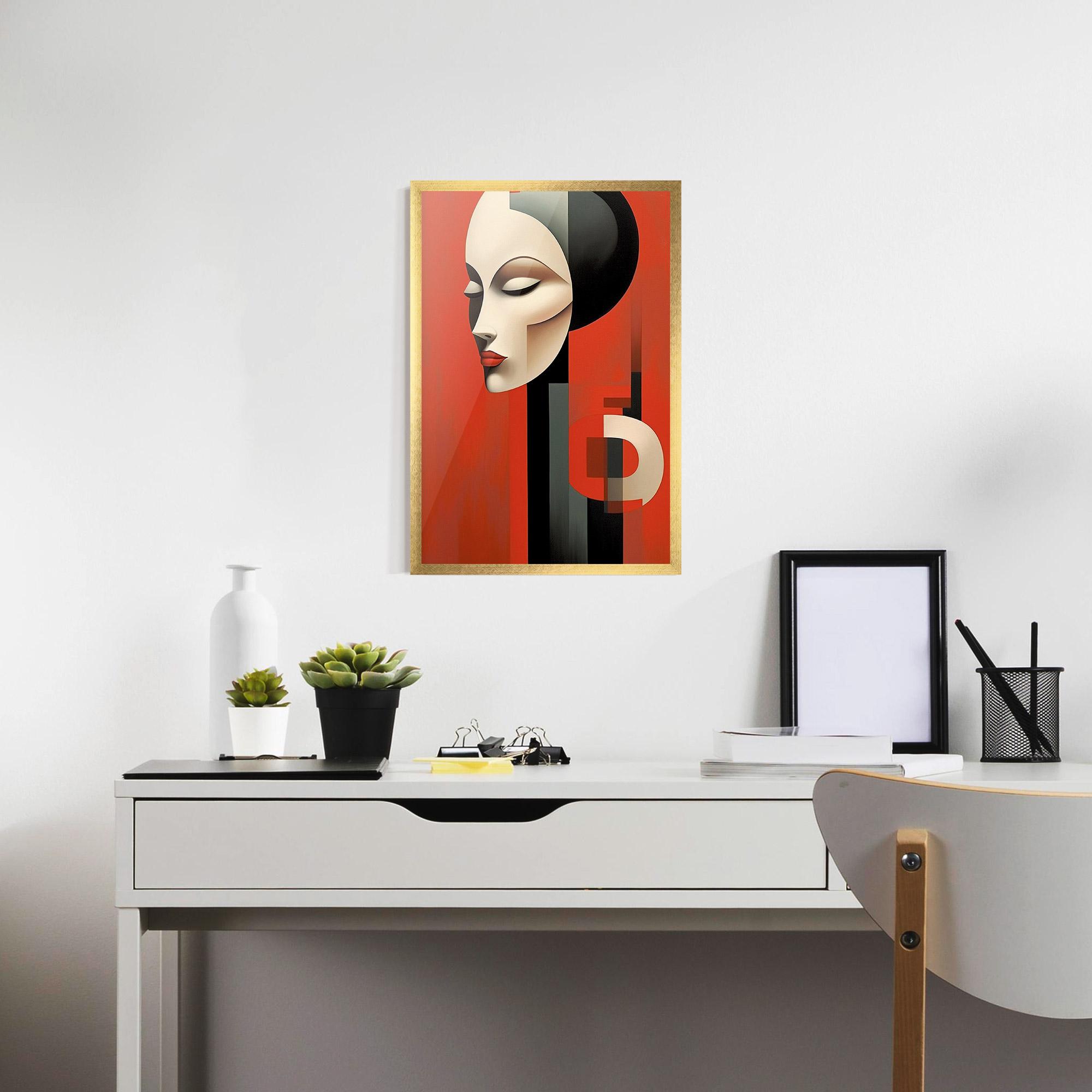 Рамкиран постер Art Russian Revolution mockup 7