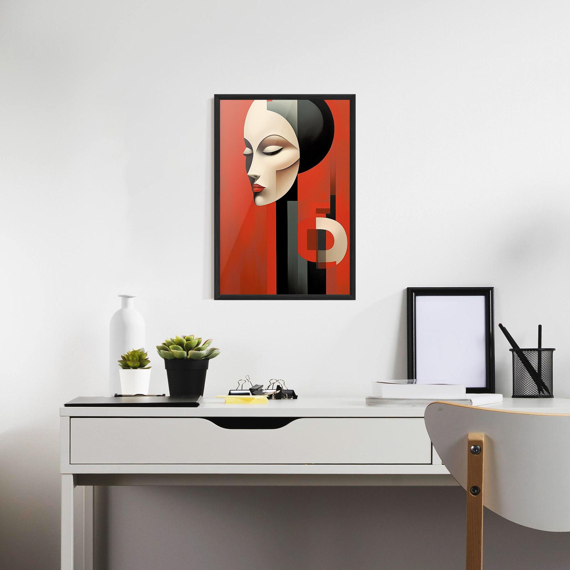 Рамкиран постер Art Russian Revolution mockup 7