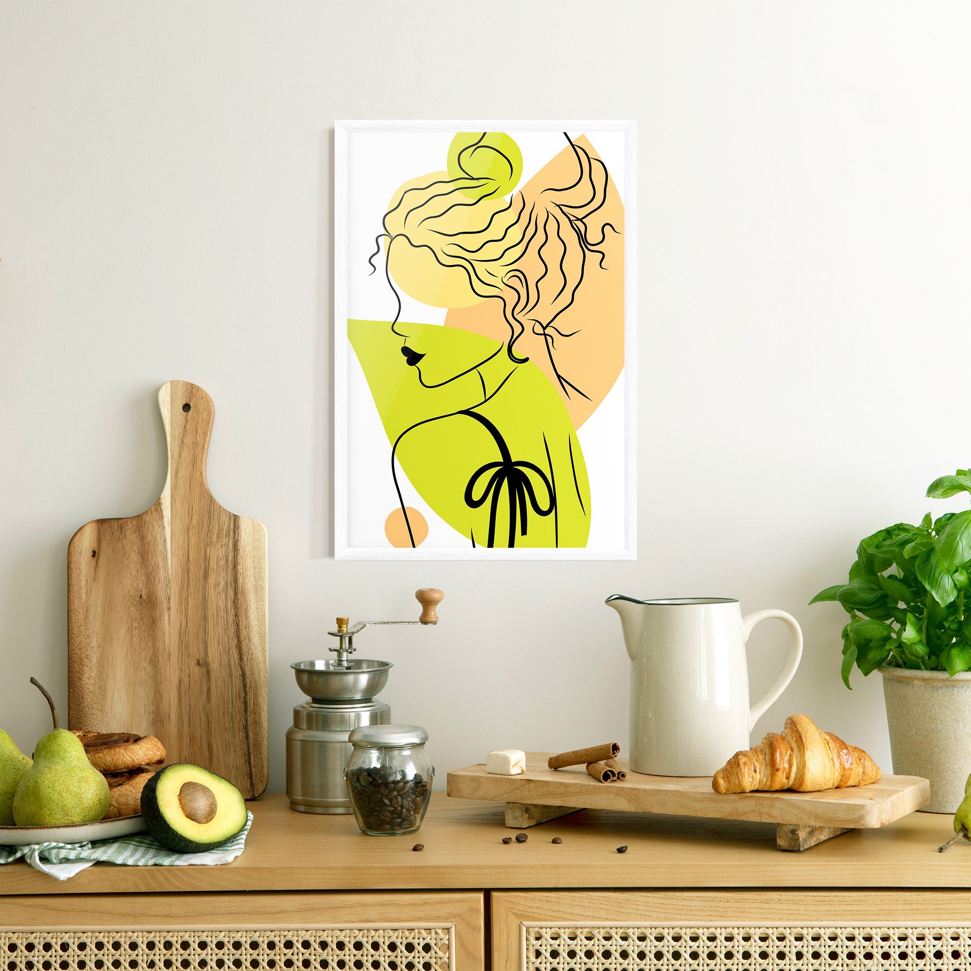 Lime Woman mockup 8