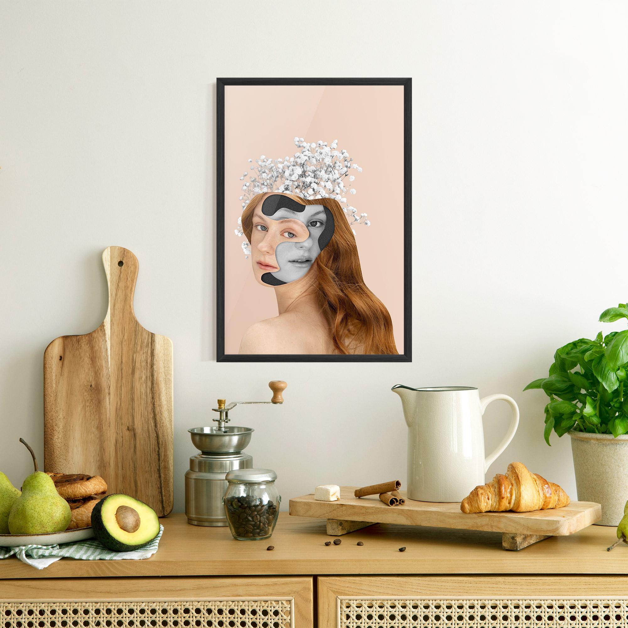 Рамкиран постер Abstract Combination mockup 8