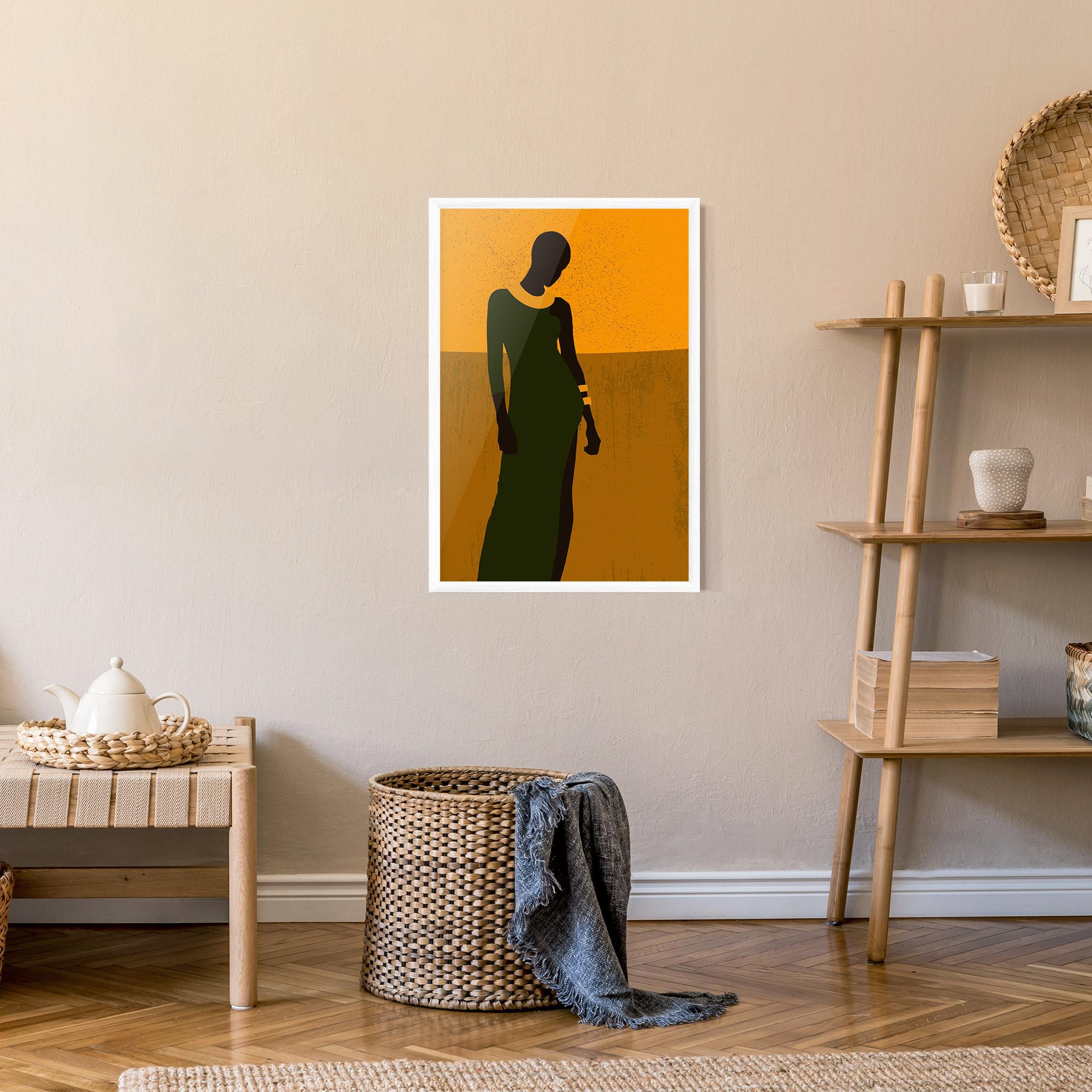 Рамкиран постер African Dress mockup 9
