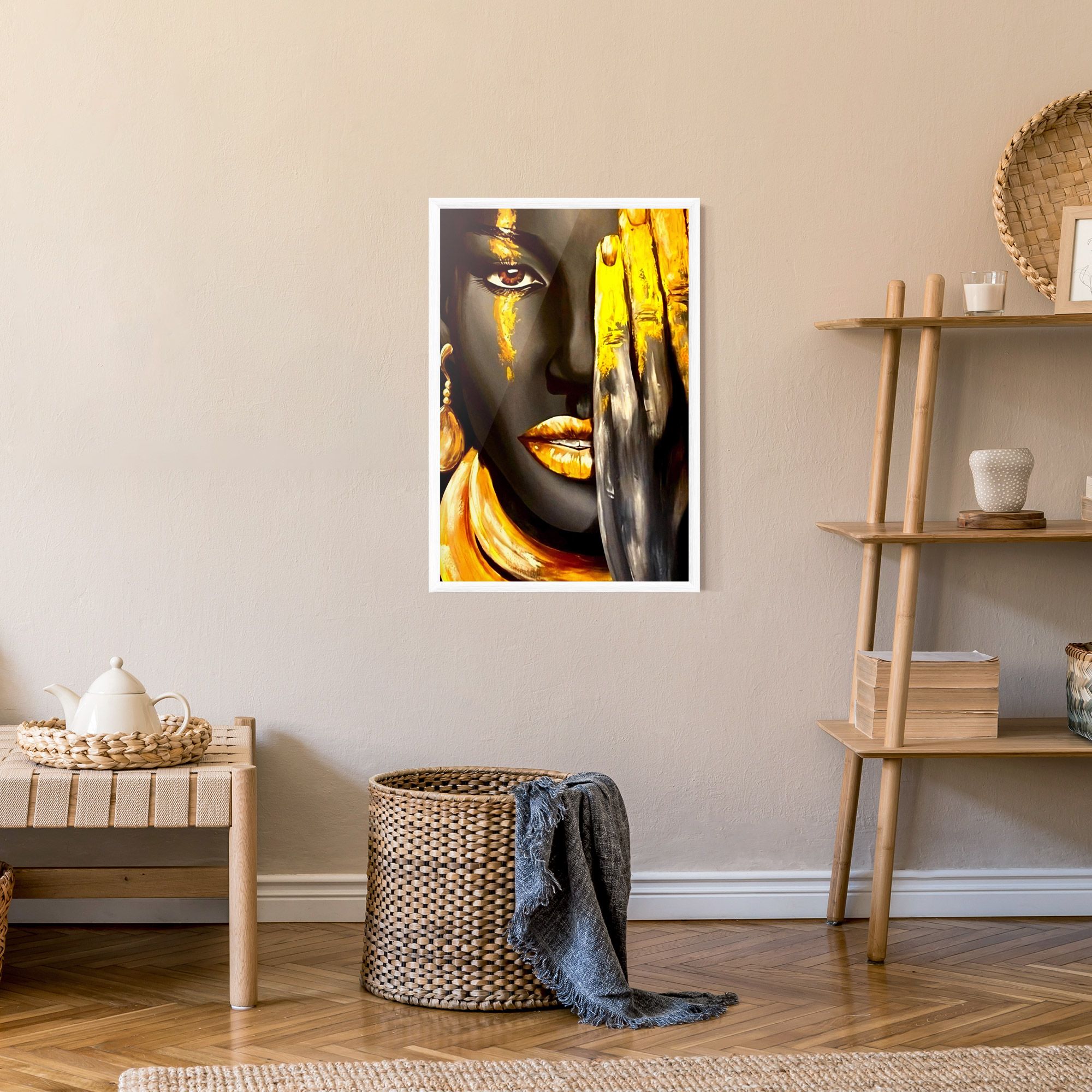 Golden African Women mockup 9